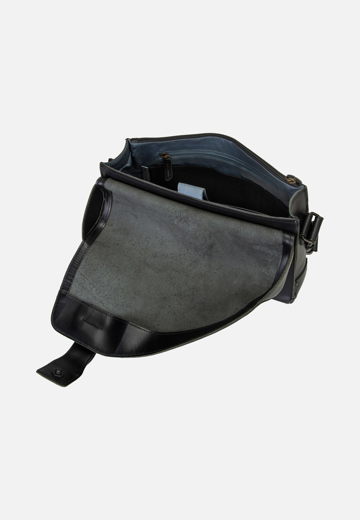 aunts & uncles Judd Black Messenger Bag