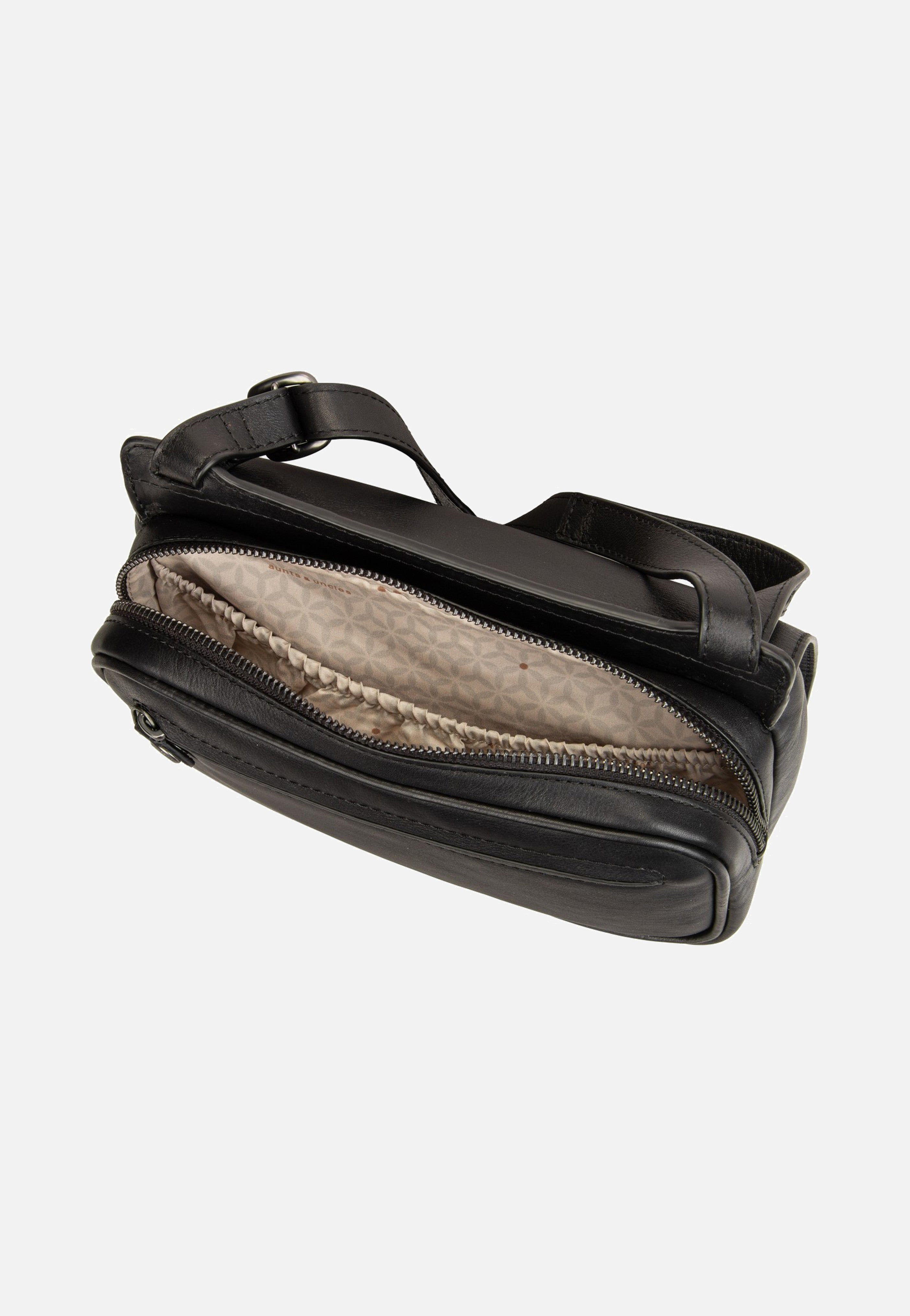 aunts & uncles Magnolia Jet Black Crossbody Bag
