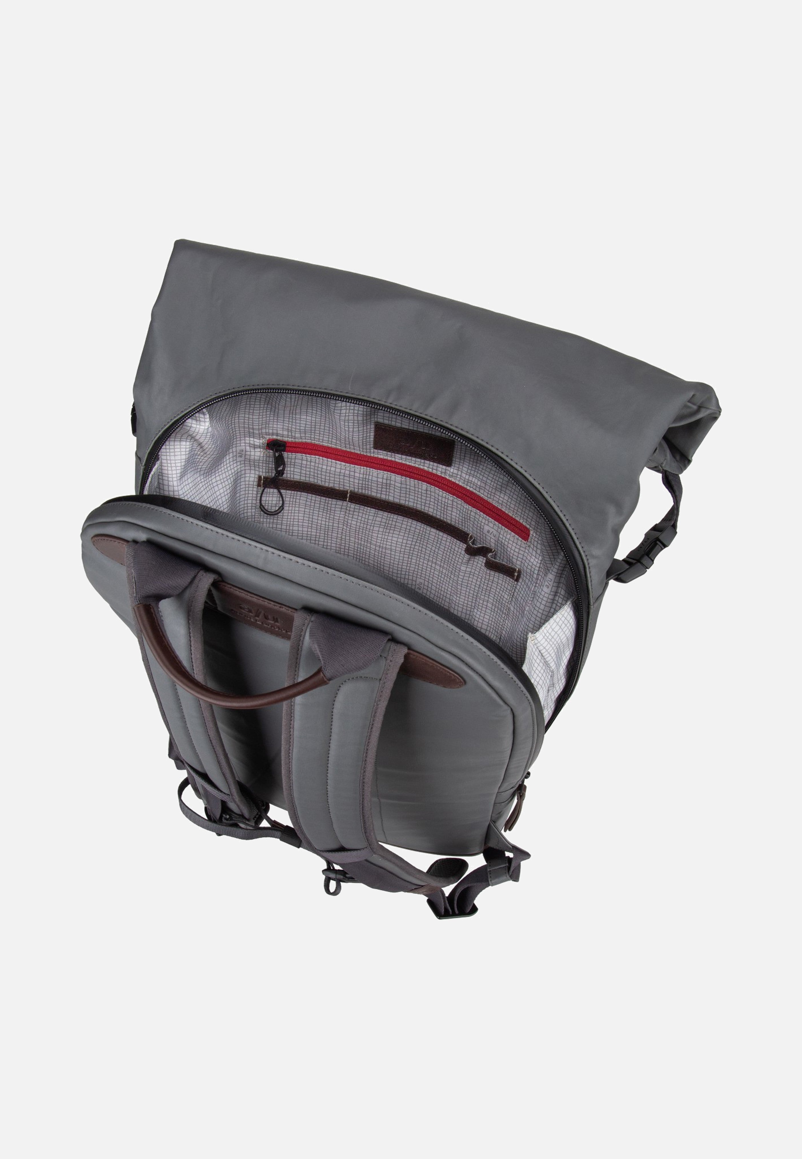 aunts & uncles - Matsuyama Pewter - Rolltop Backpack | Neutral-Image