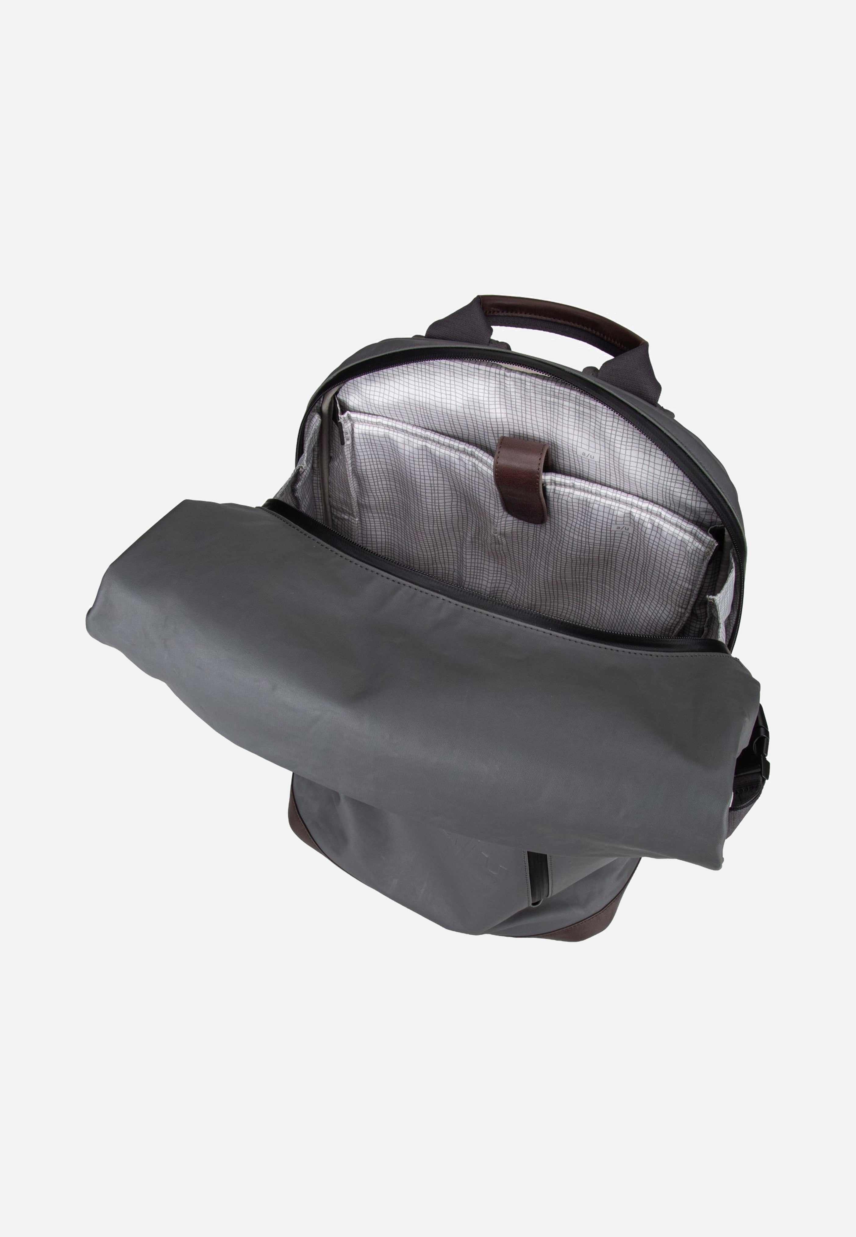 aunts & uncles - Matsuyama Pewter - Rolltop Backpack | Neutral-Image