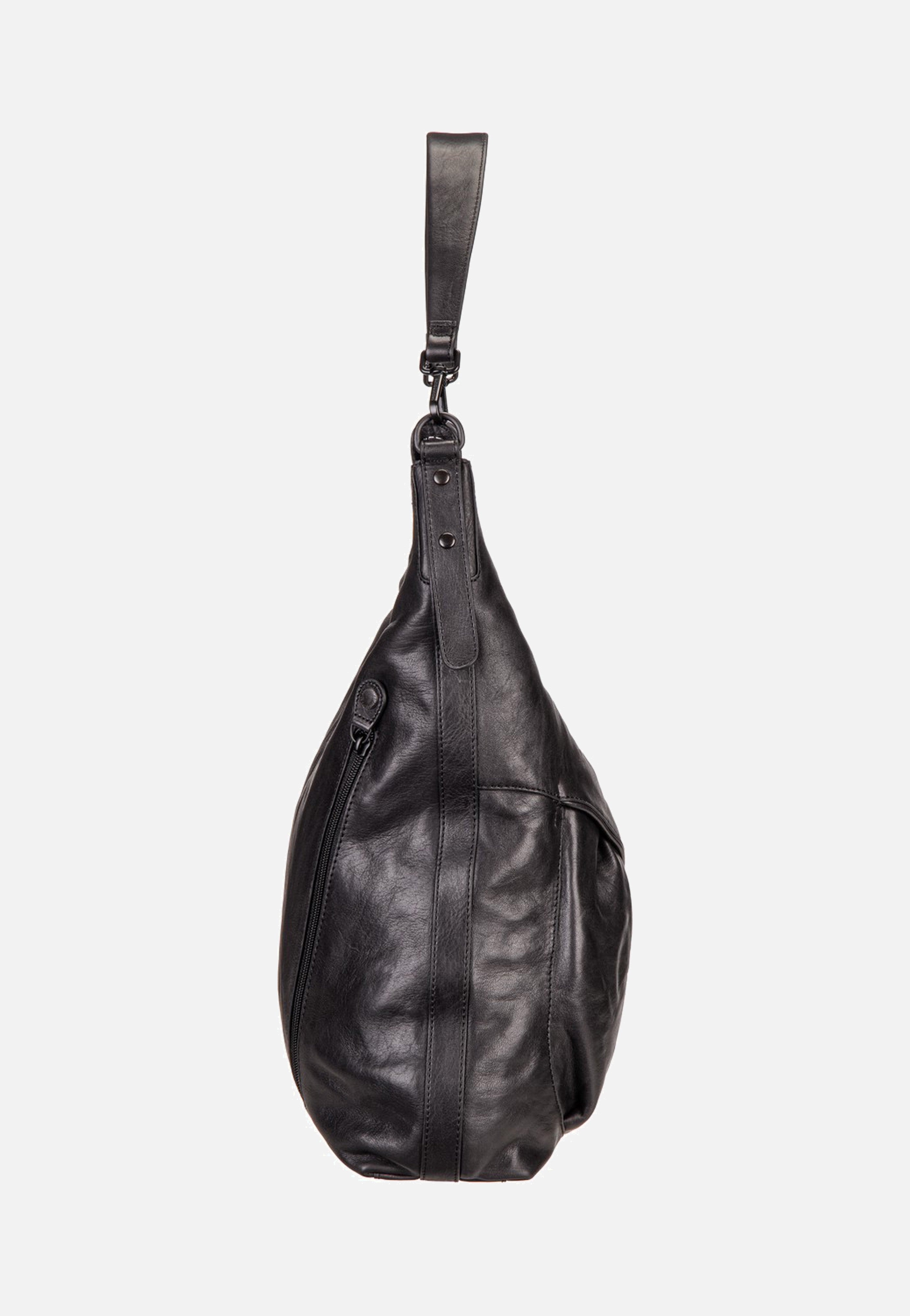 aunts & uncles Mrs. Banoffee Pie Black Smoke Hobo Bag
