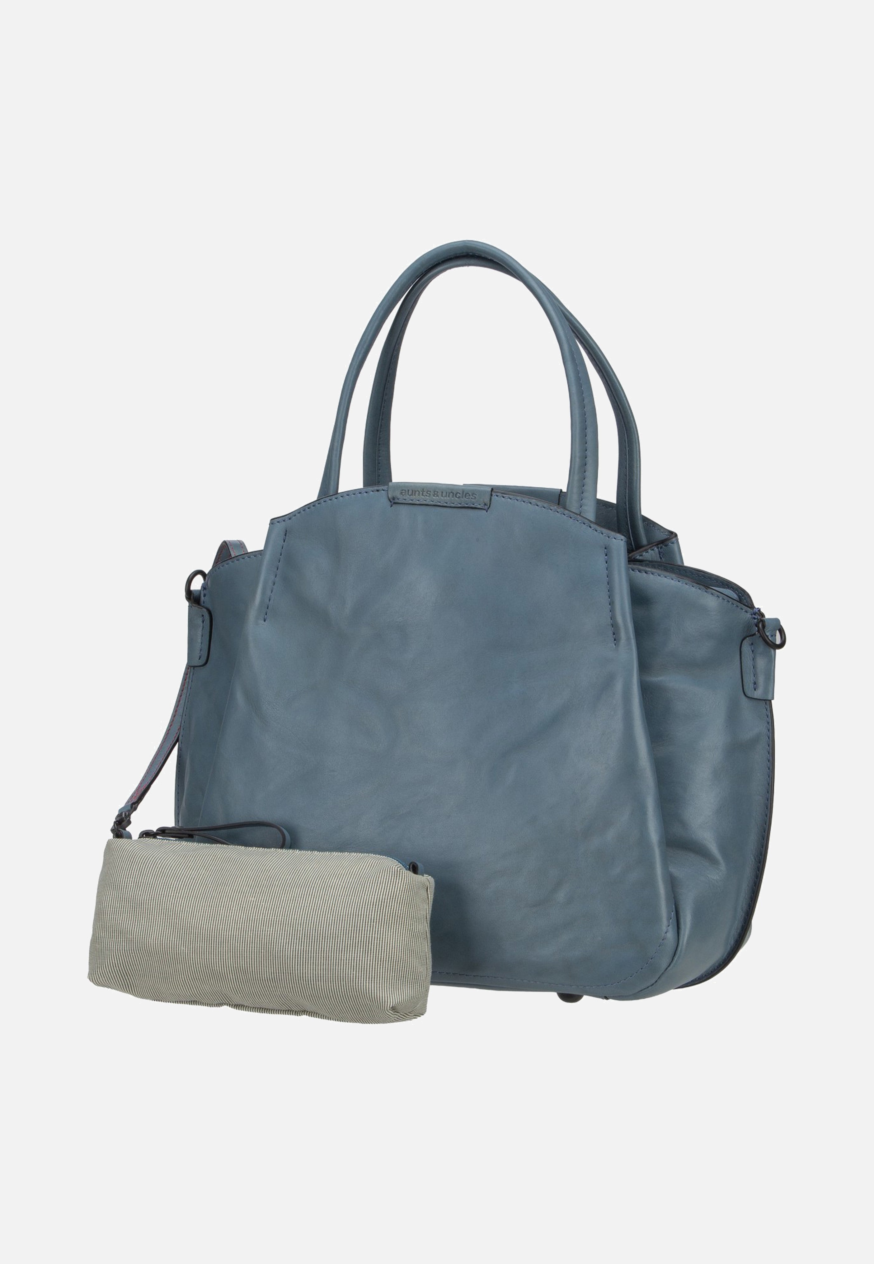 aunts & uncles Mrs. Chiffon Pie Aegean Blue Handle Bag
