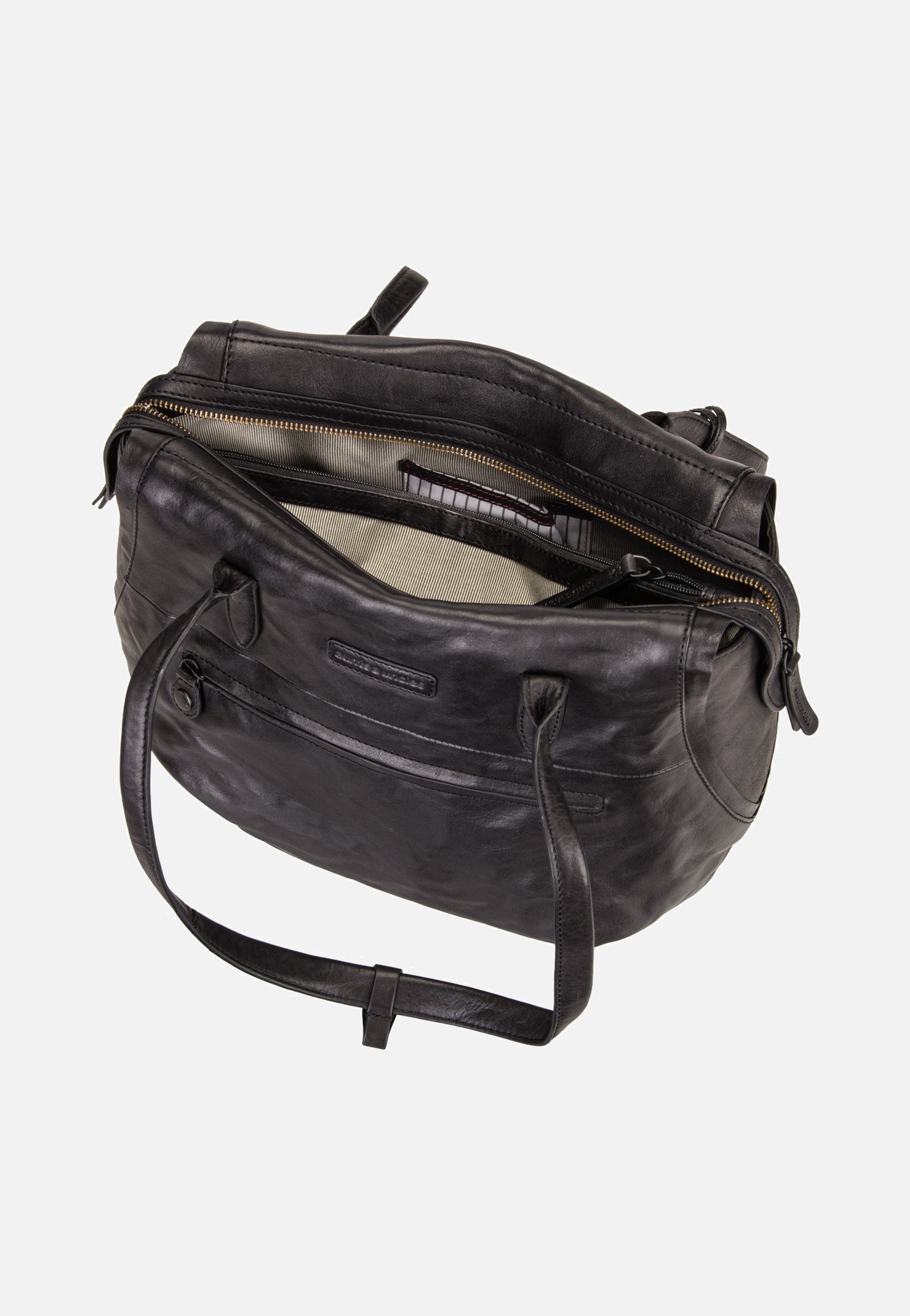 aunts & uncles Mrs. Florentine Black Smoke Shoulder Bag