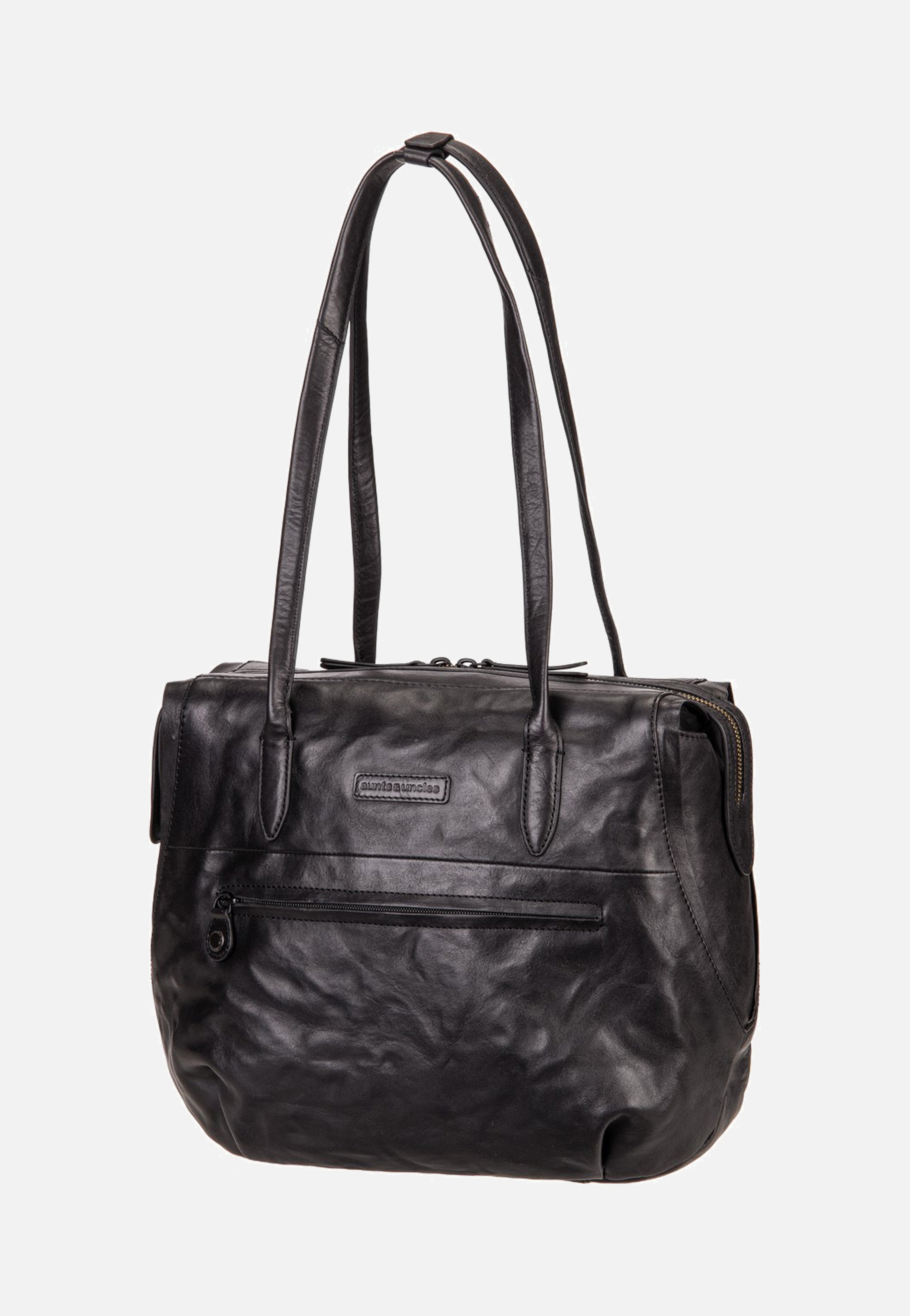 aunts & uncles Mrs. Florentine Black Smoke Shoulder Bag