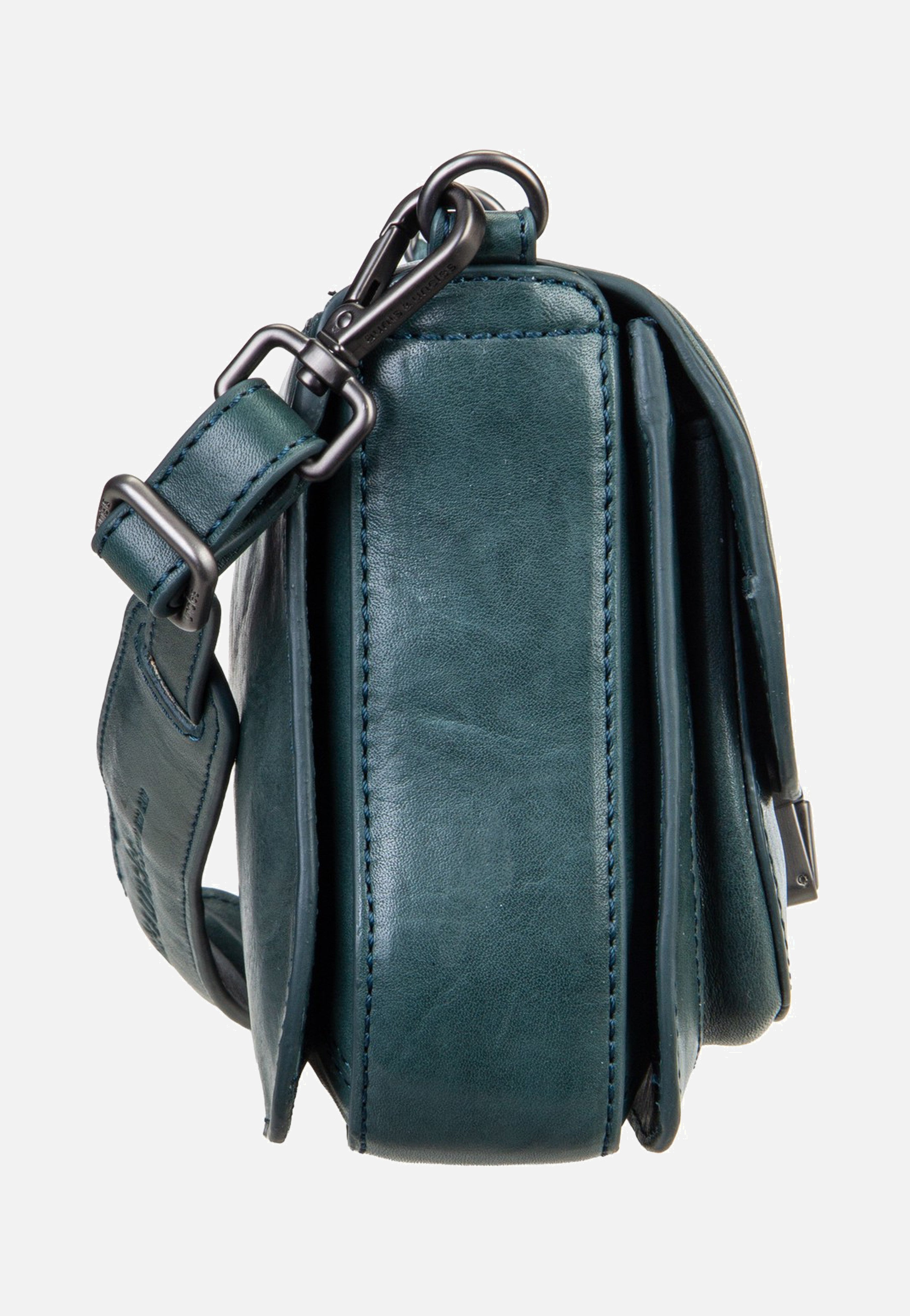 aunts & uncles Mrs. Waffle Green Jewel Saddle Bag