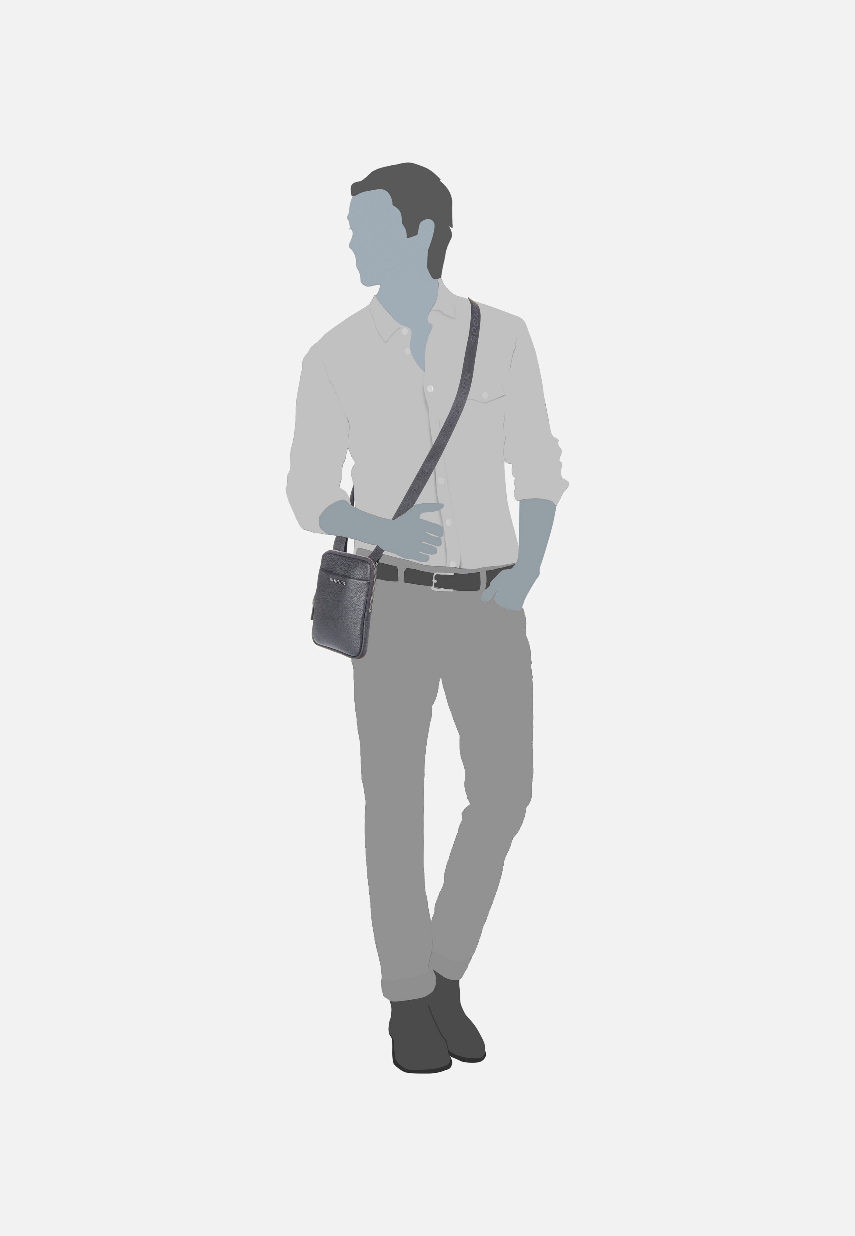 Bogner - Jasper Jacob XSVZ Black - Phone Pouches | Men-Image