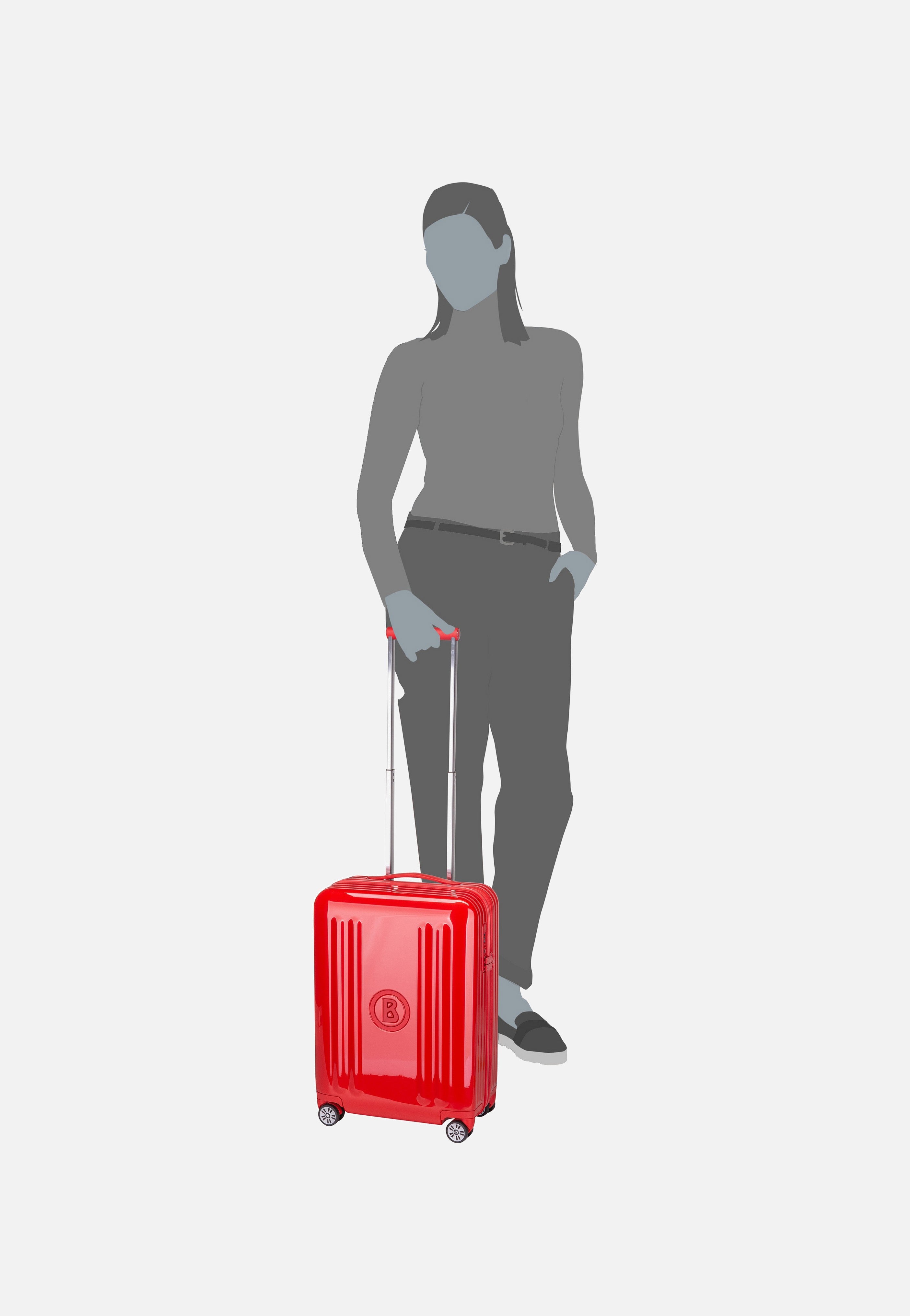 Bogner - Piz C55 Trolleycase SVZ 4w Red - Suitcase | Neutral-Image