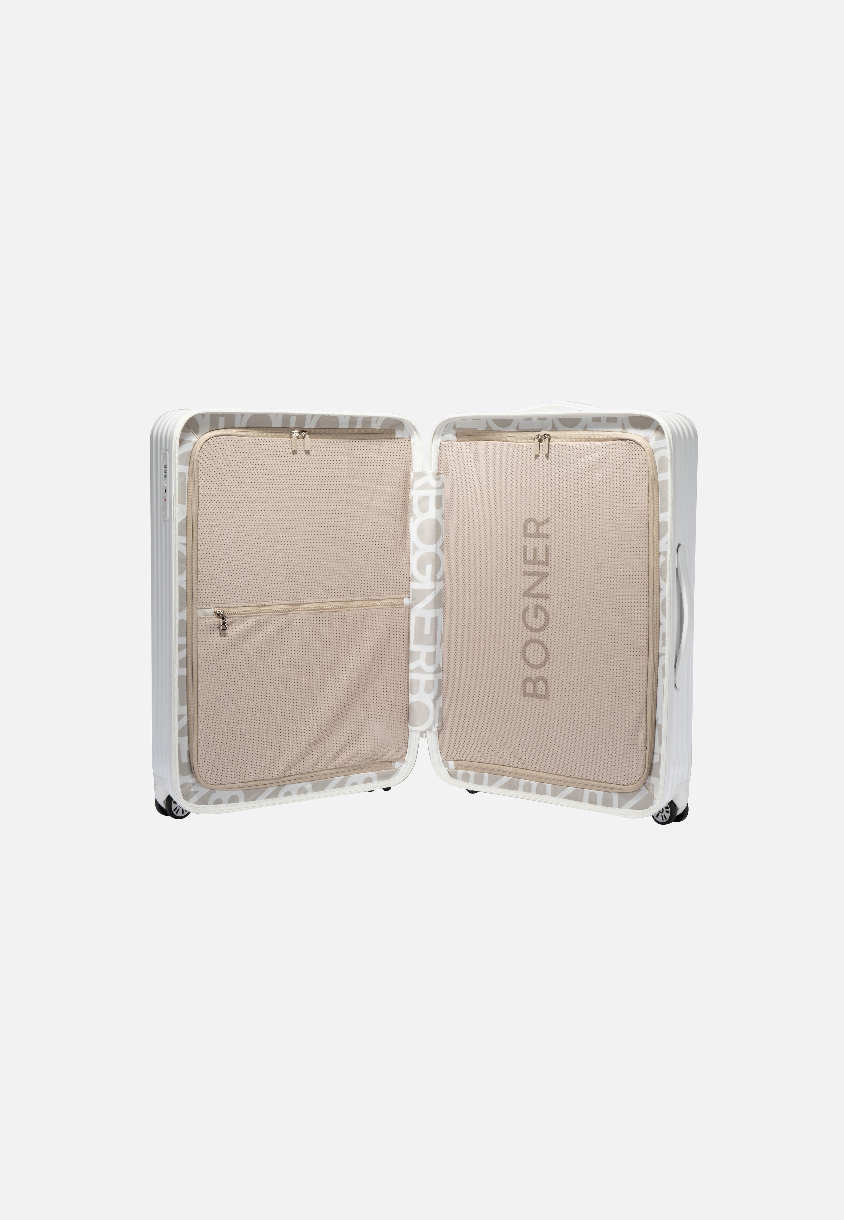 Bogner Piz C65 Trolleycase MVZ 4w White Suitcase
