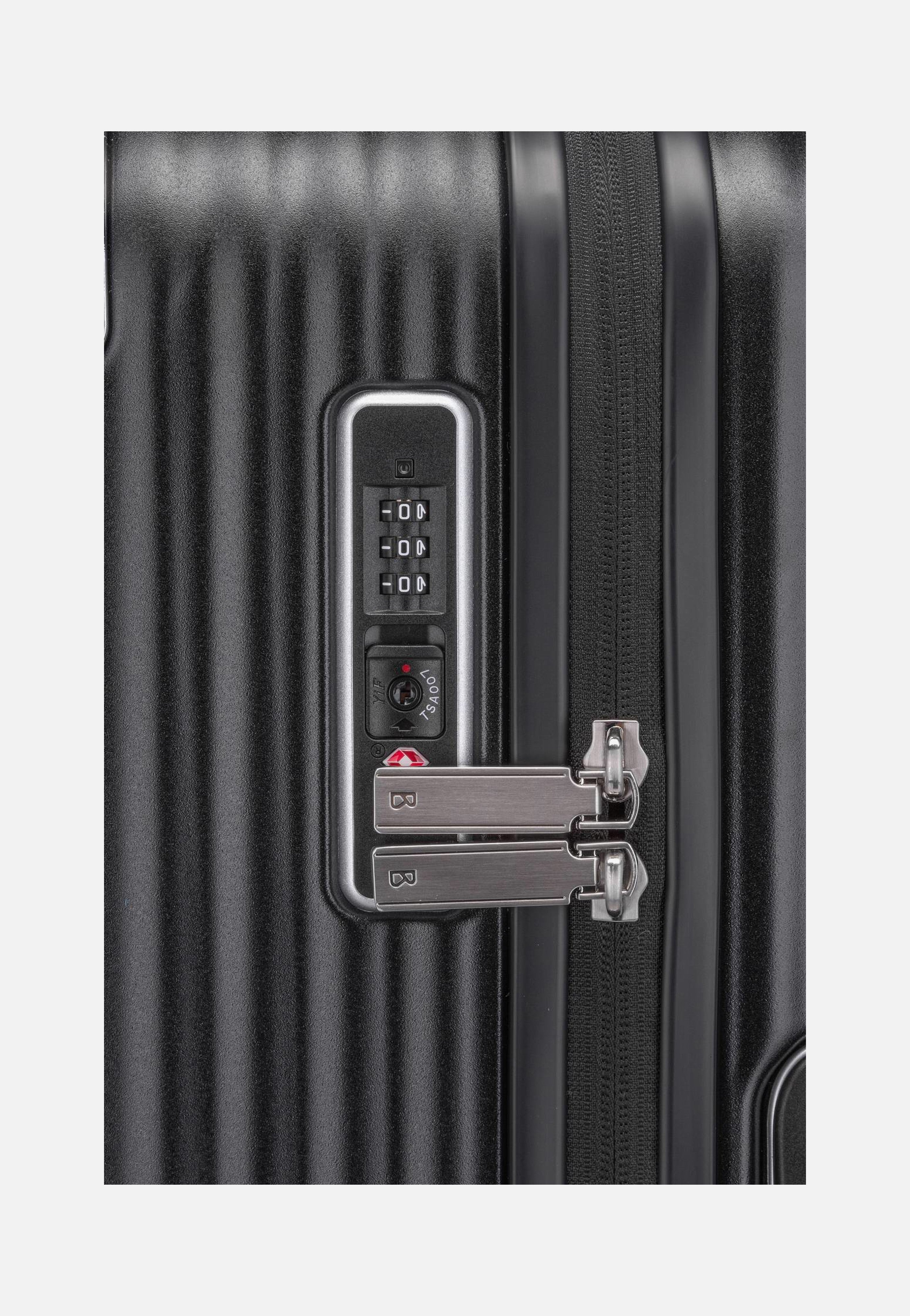 Bogner Piz Deluxe C65 Trolleycase MVZ 4w Black Suitcase
