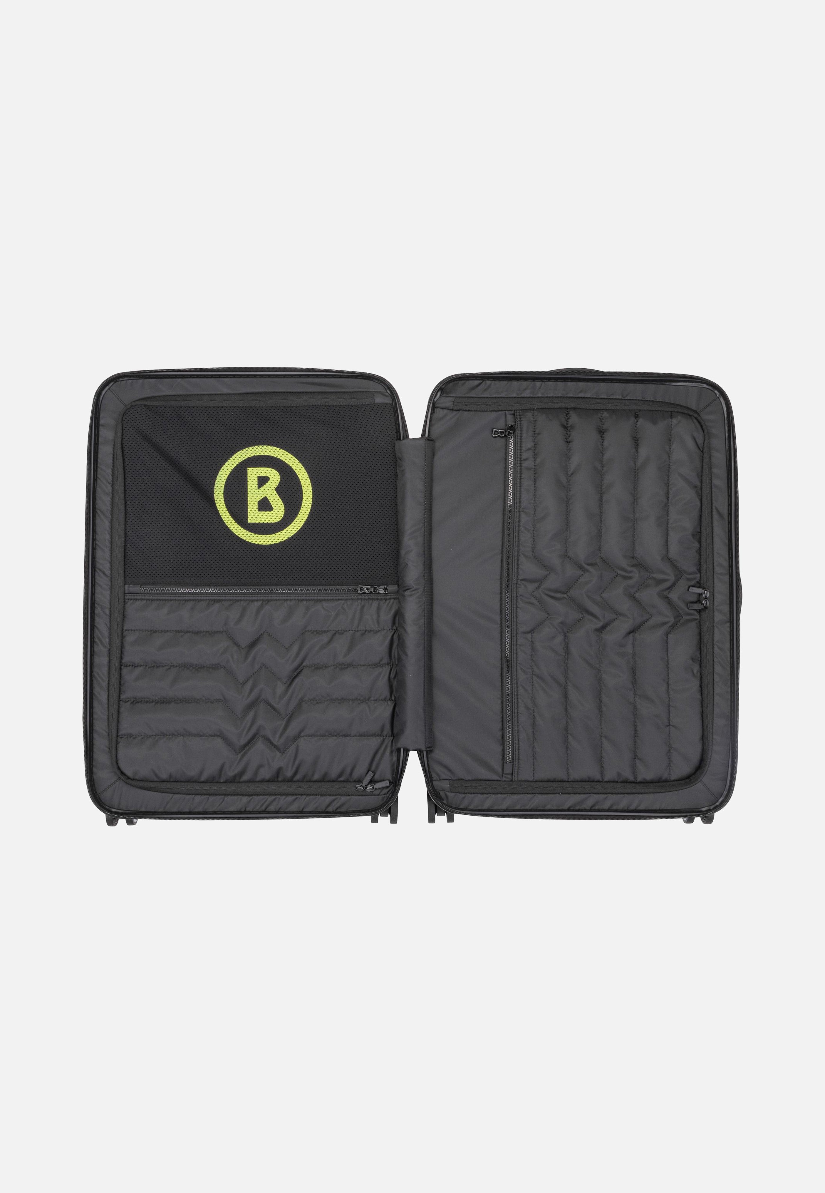 Bogner Piz Deluxe C65 Trolleycase MVZ 4w Black Suitcase