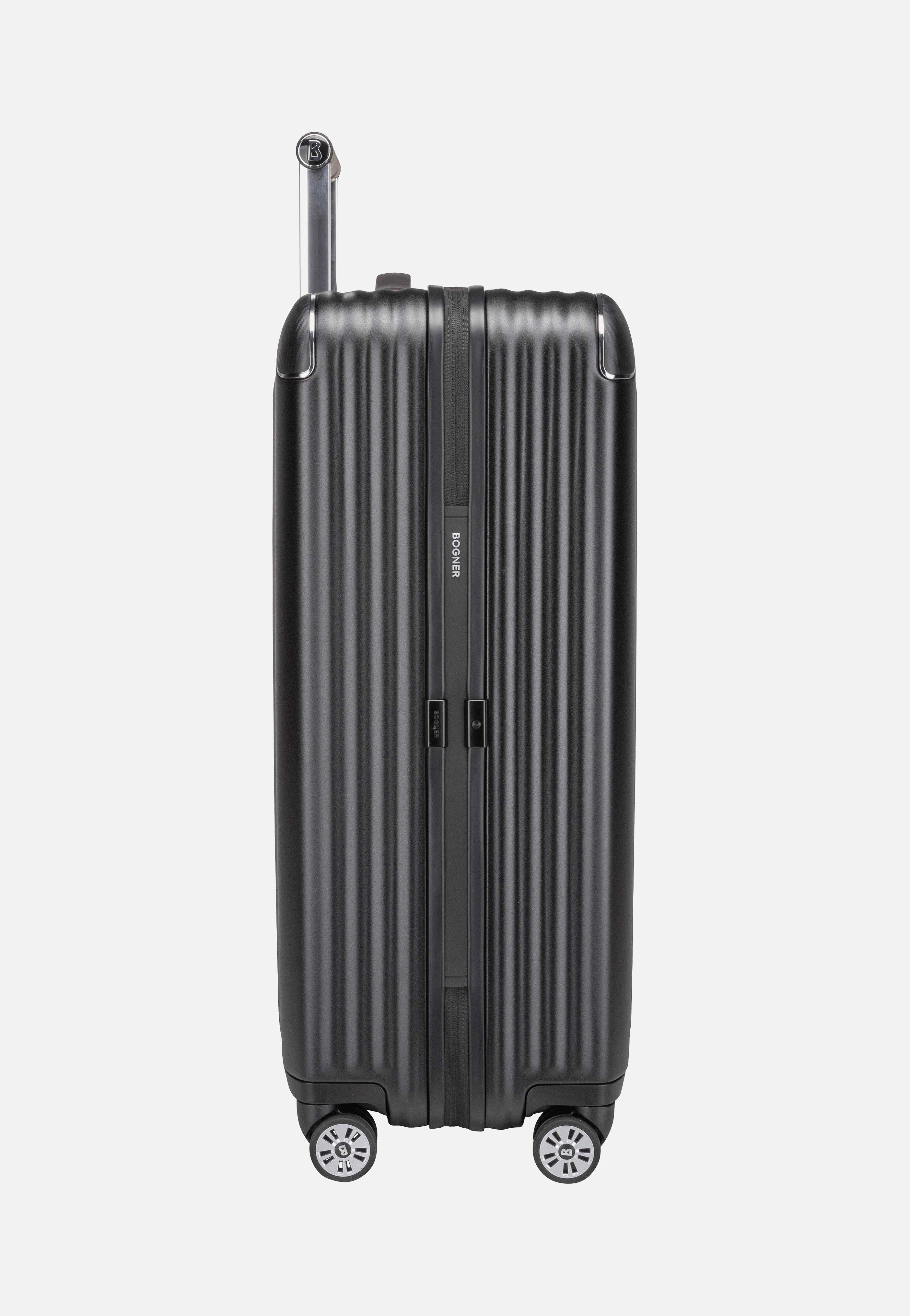 Bogner Piz Deluxe C65 Trolleycase MVZ 4w Black Suitcase