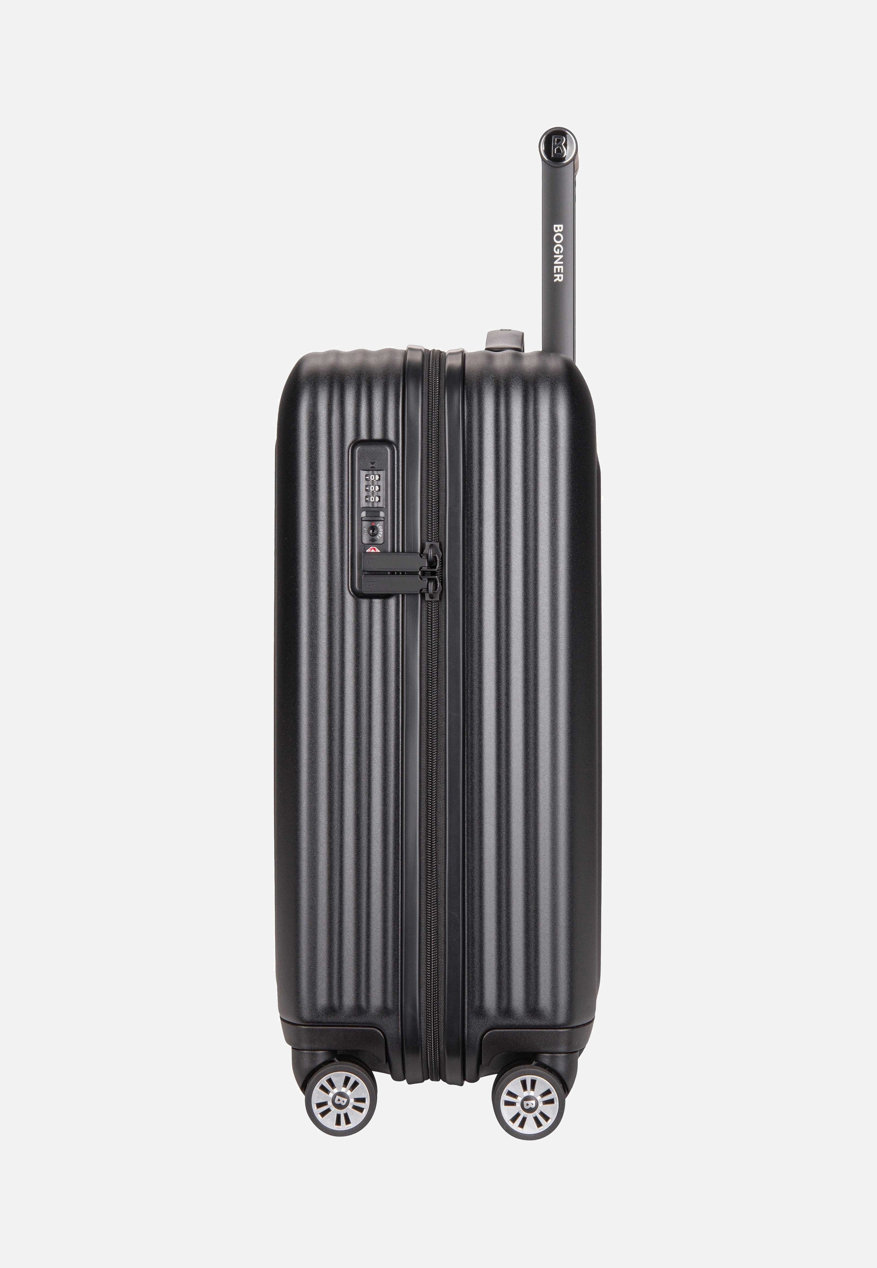 Bogner Piz Tamaro C55 Trolleycase SVZ 4W Black Suitcase