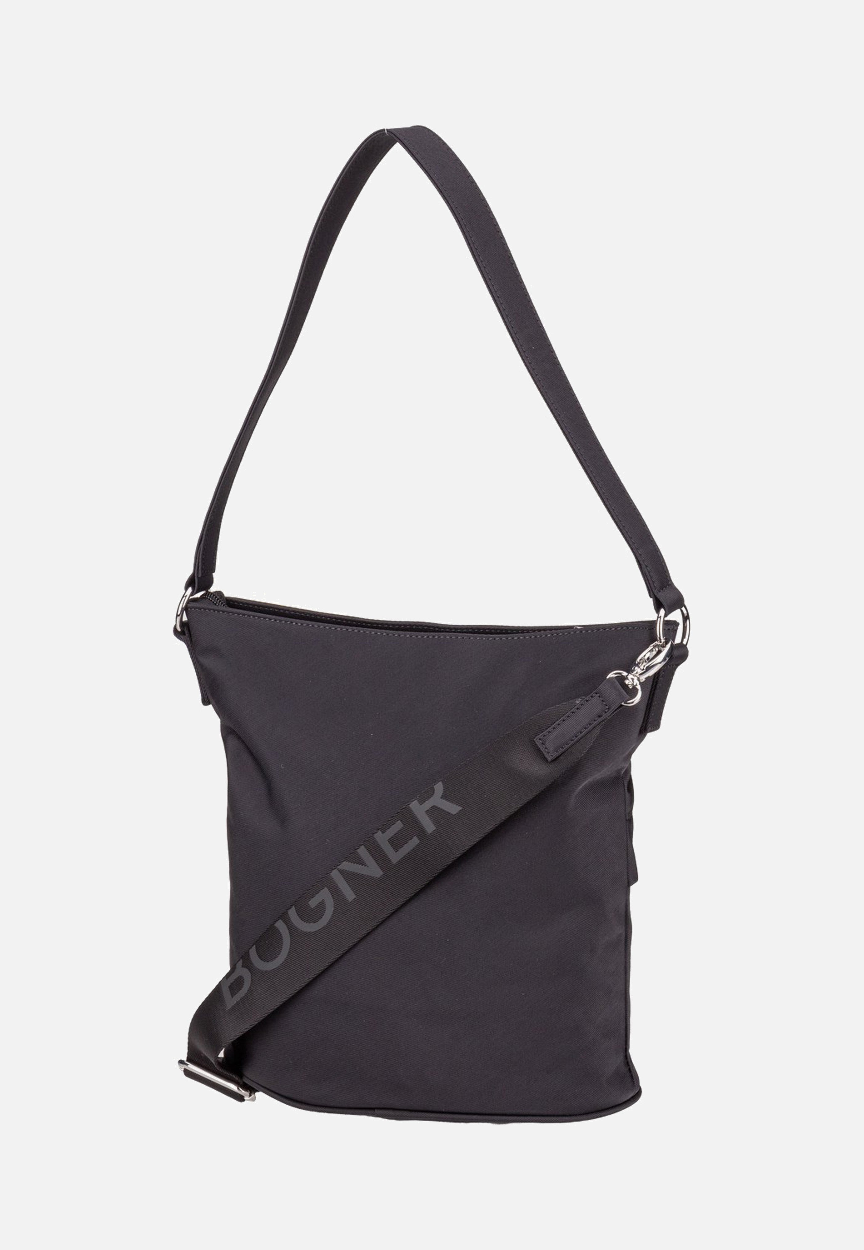 Bogner Maxon Heather SVZ Black Hobo Bag