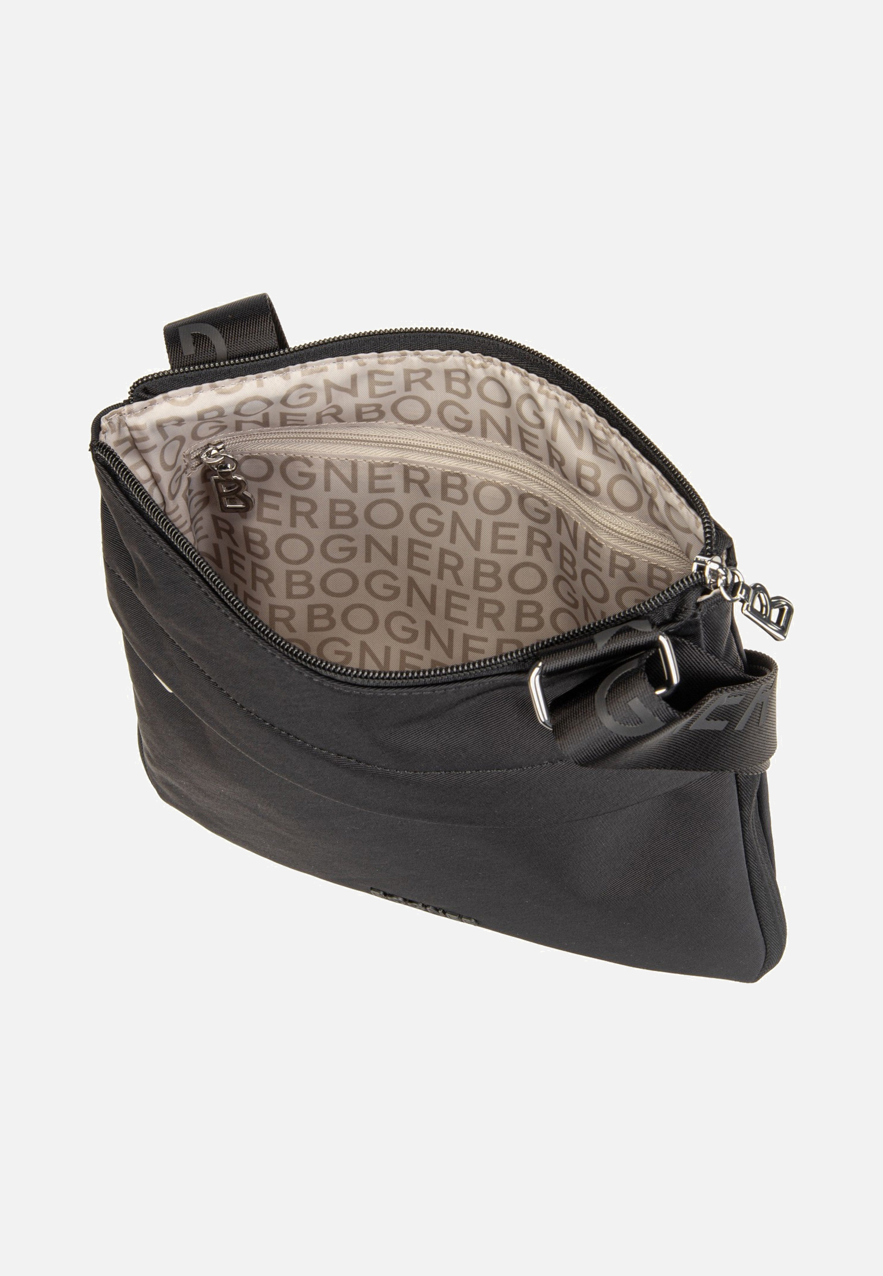 Bogner Maxon Serena MVZ Black Shoulder Bag