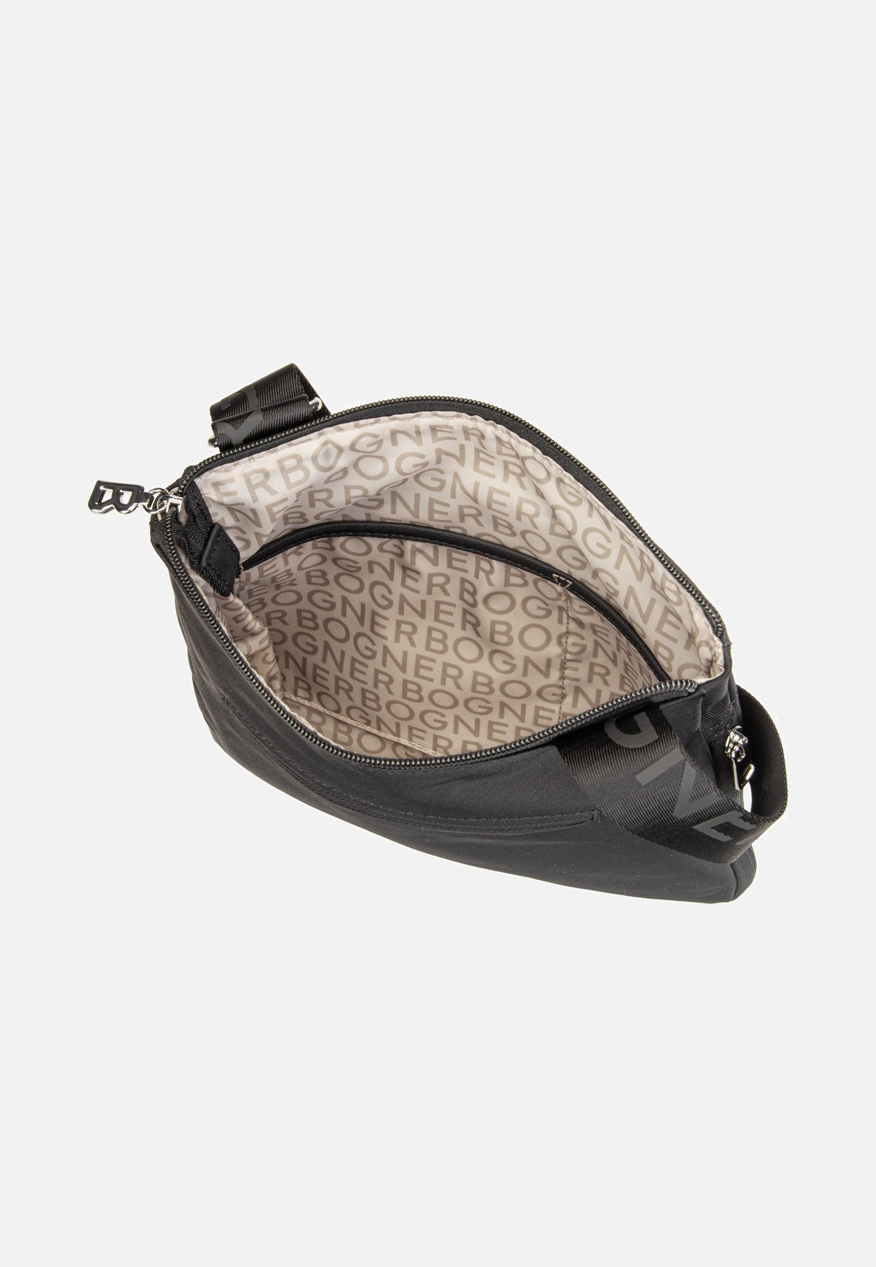 Bogner Maxon Serena MVZ Black Shoulder Bag