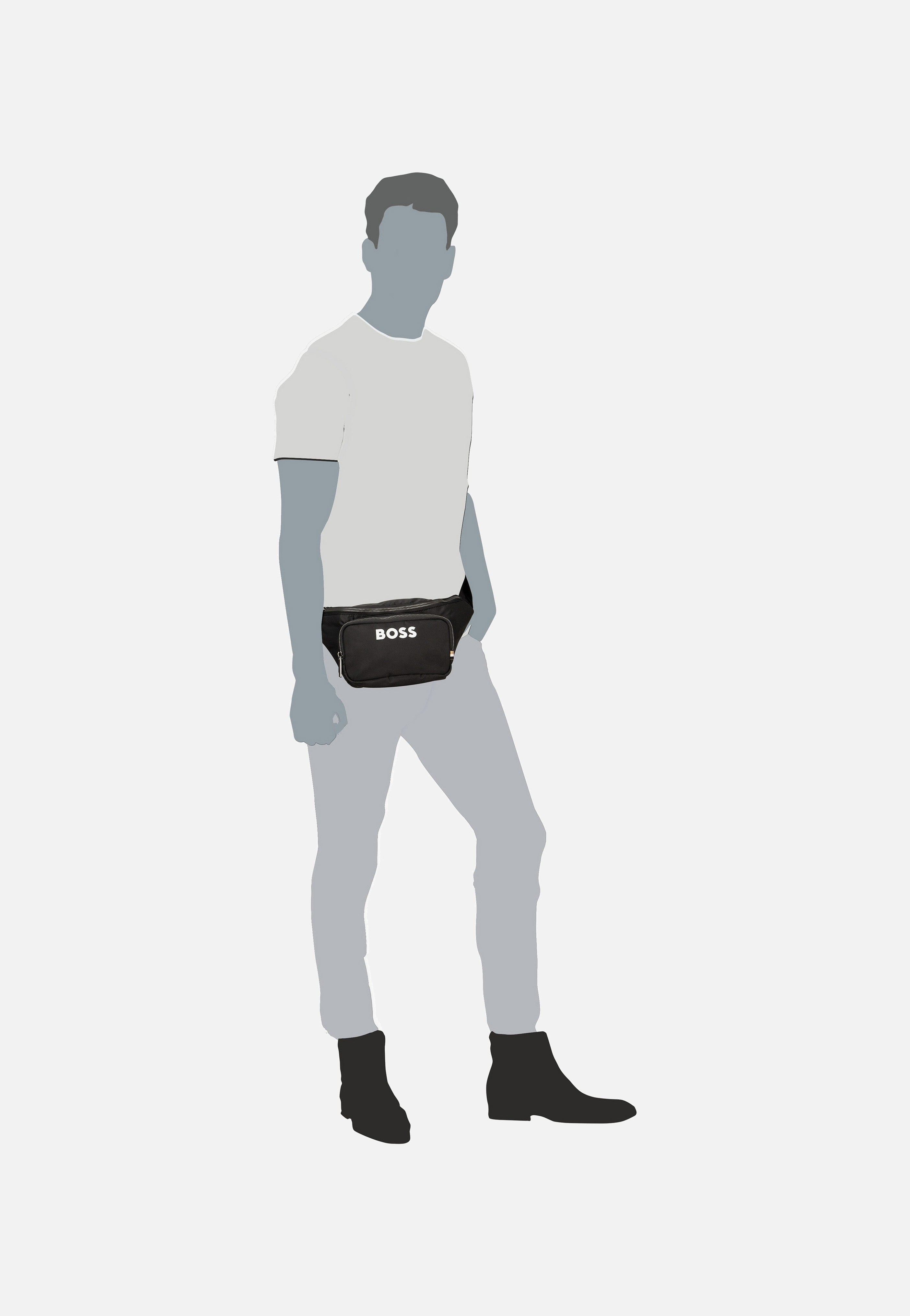 BOSS Catch 3.0 50511938 Black Fanny Pack