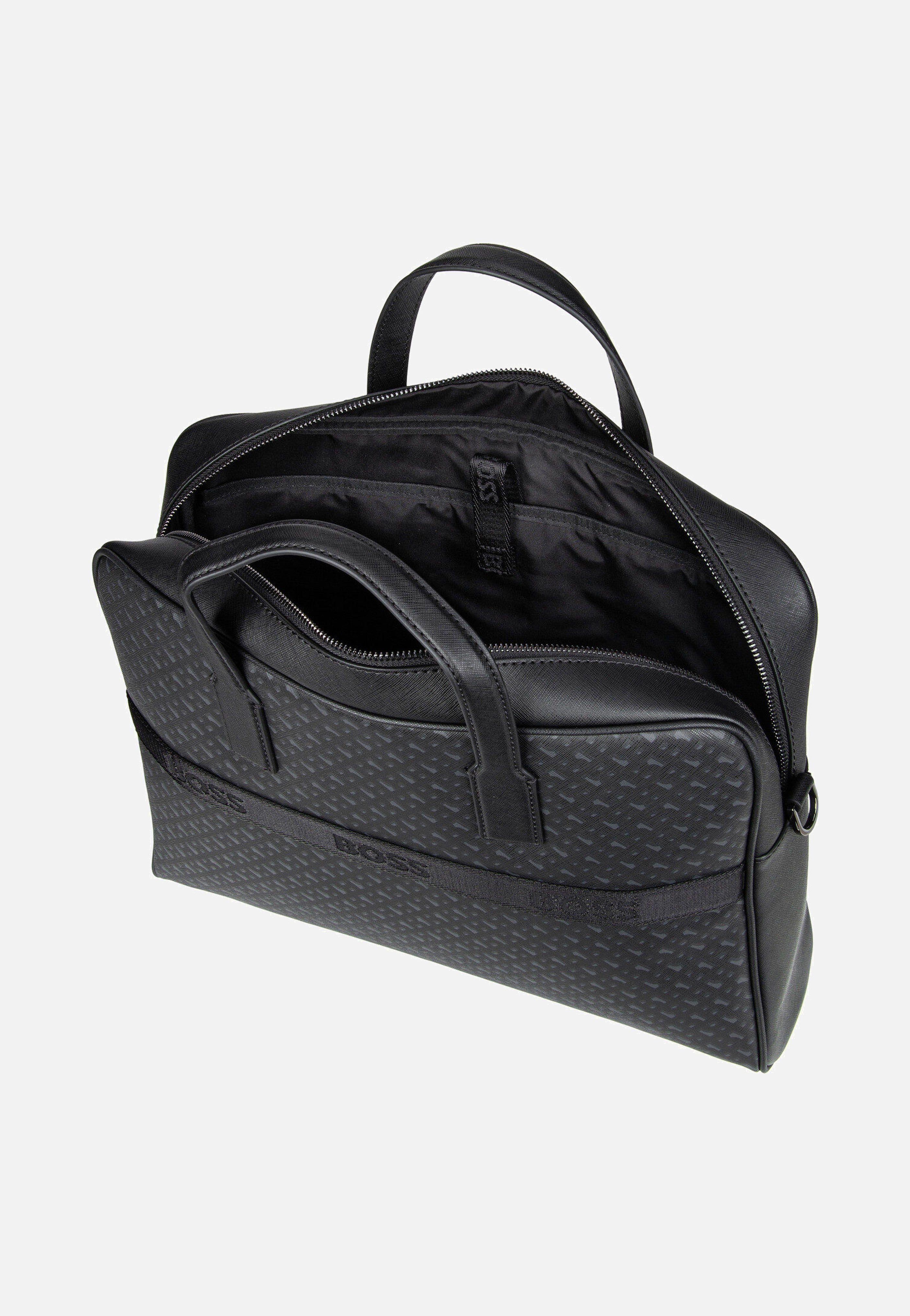BOSS - Zair Doc Case 50552587 Black - Briefcase | Men-Image