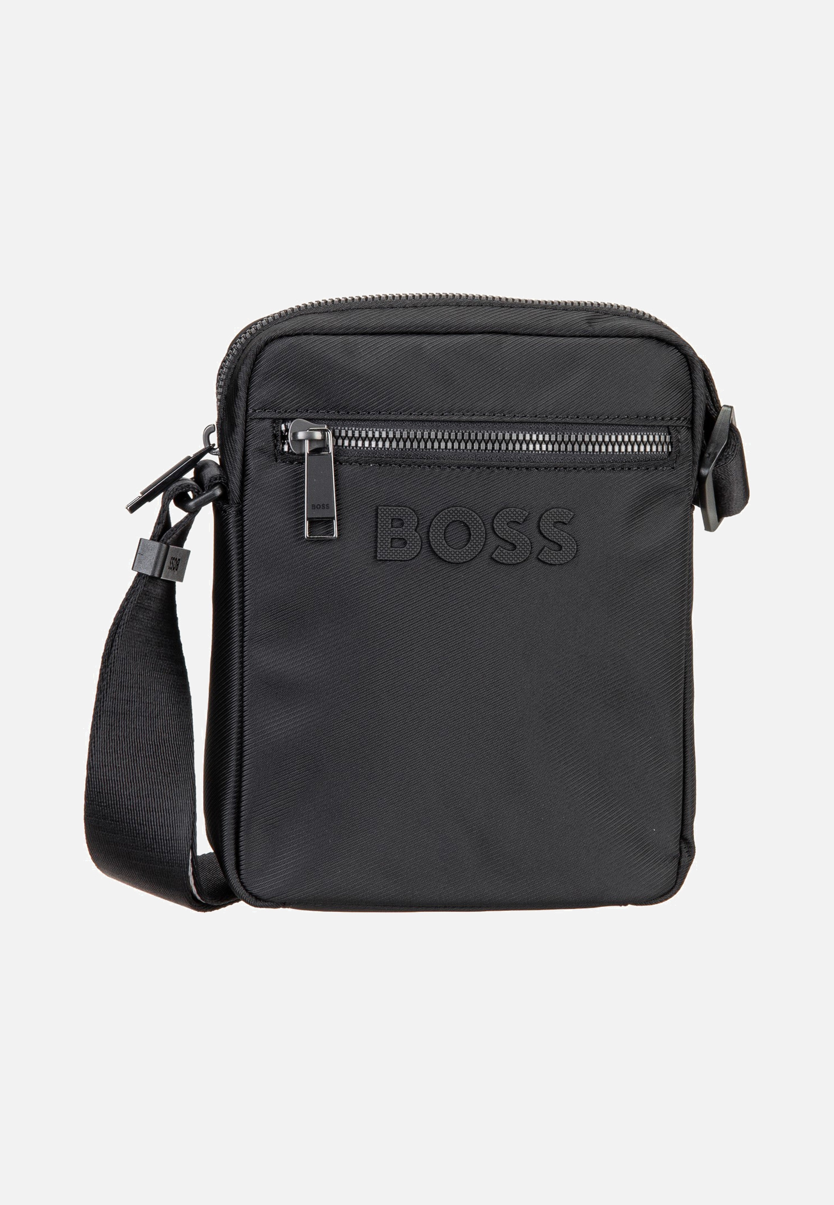 BOSS Catch 3.0 NS Zip NW Black Crossbody Bag
