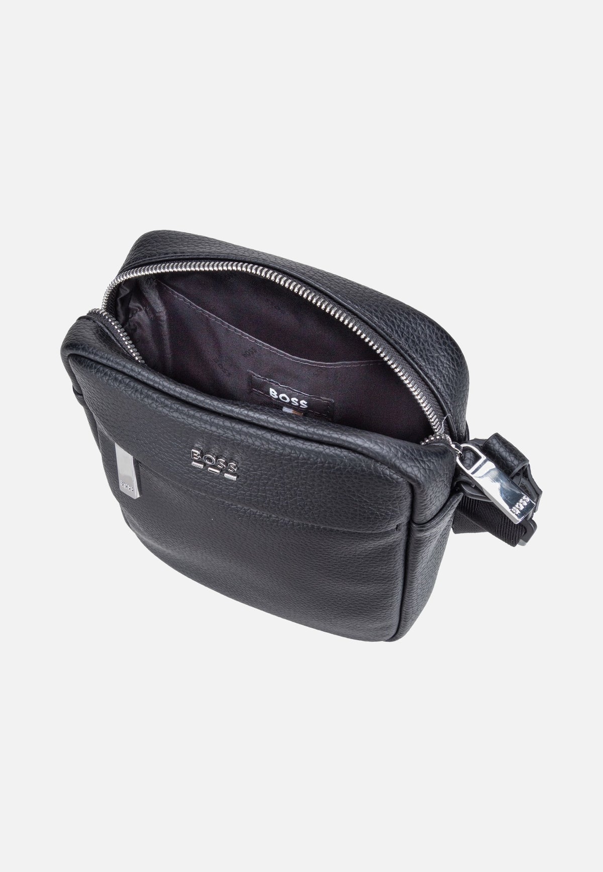 BOSS Ray Evo NorthSouth Zip 50572882 Black Crossbody Bag