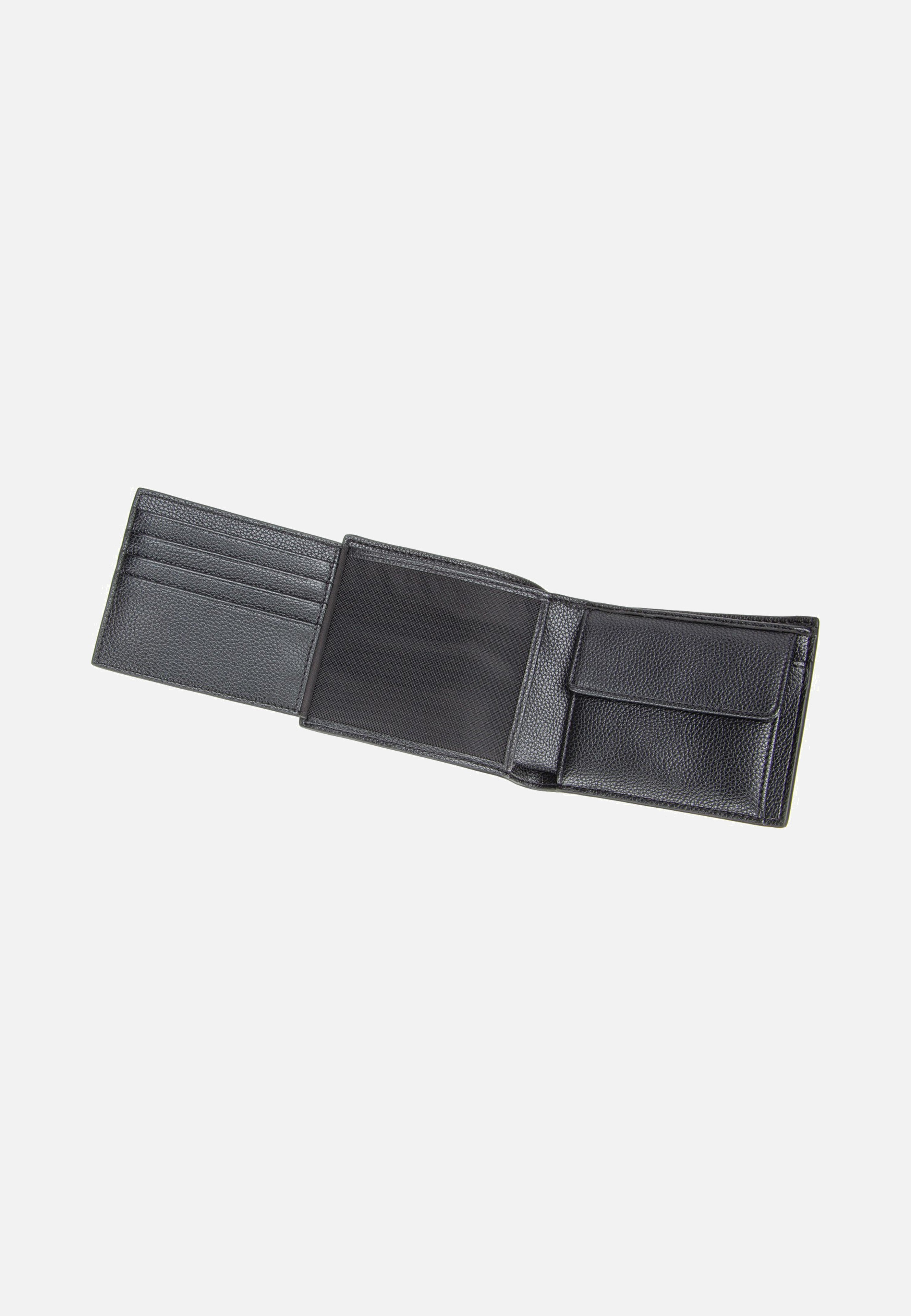 BOSS Ray Trifold N Black Wallet