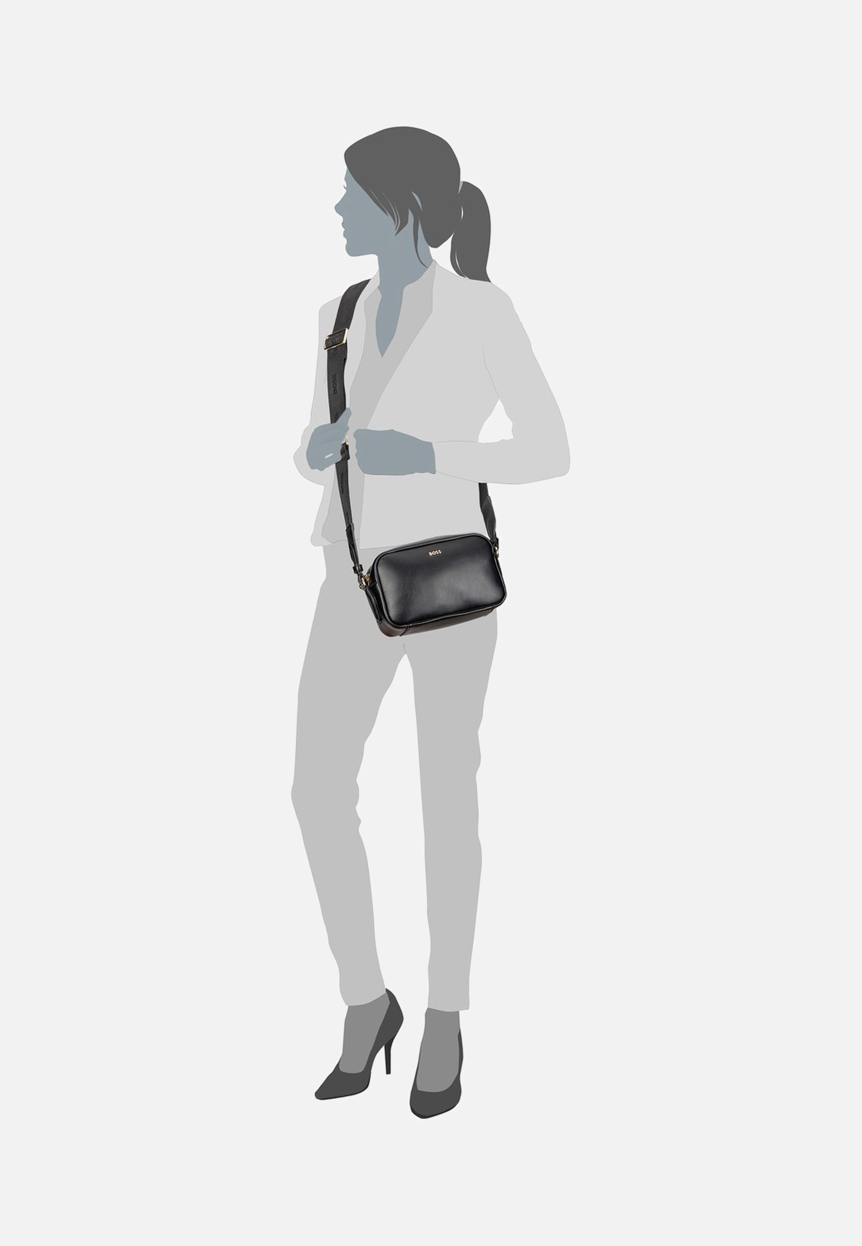 BOSS Sandy CB 50547765 Black Crossbody Bag