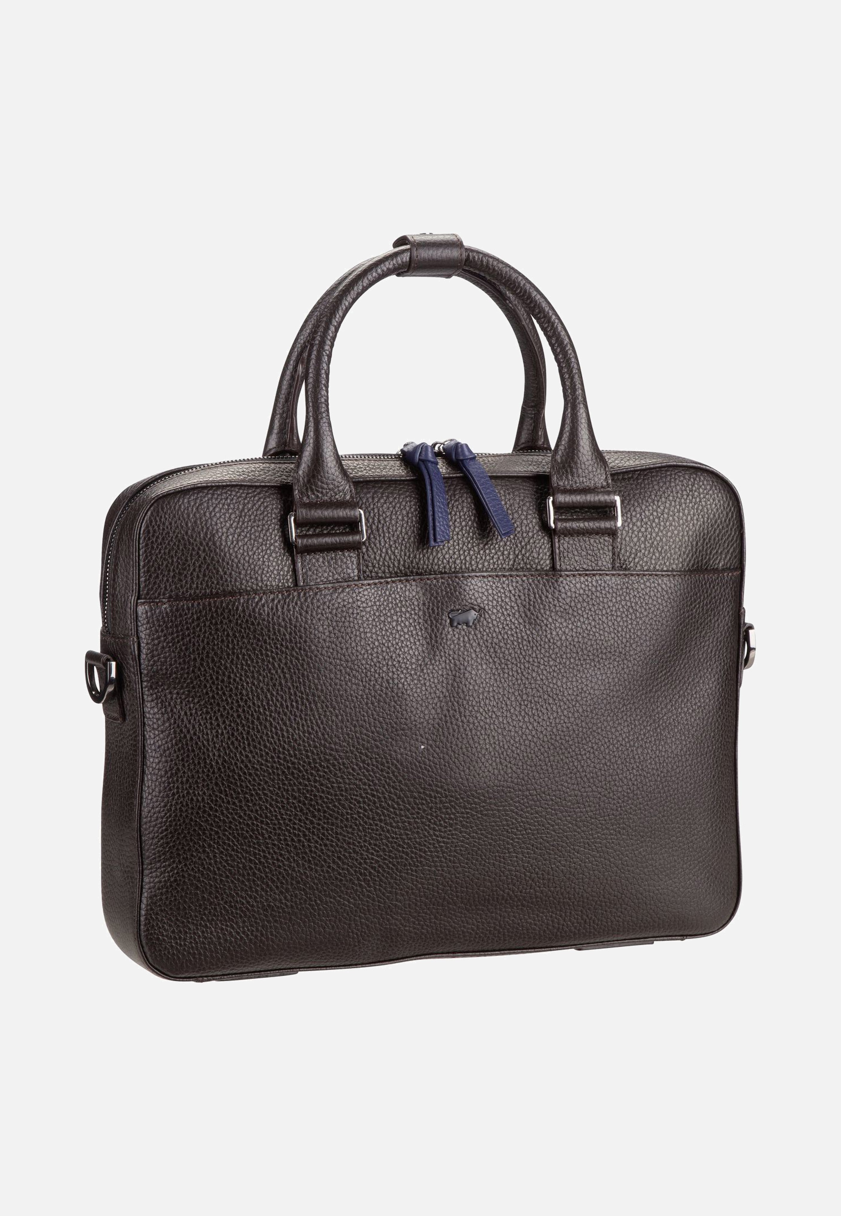 Braun Büffel Novara 26365 Choco Briefcase
