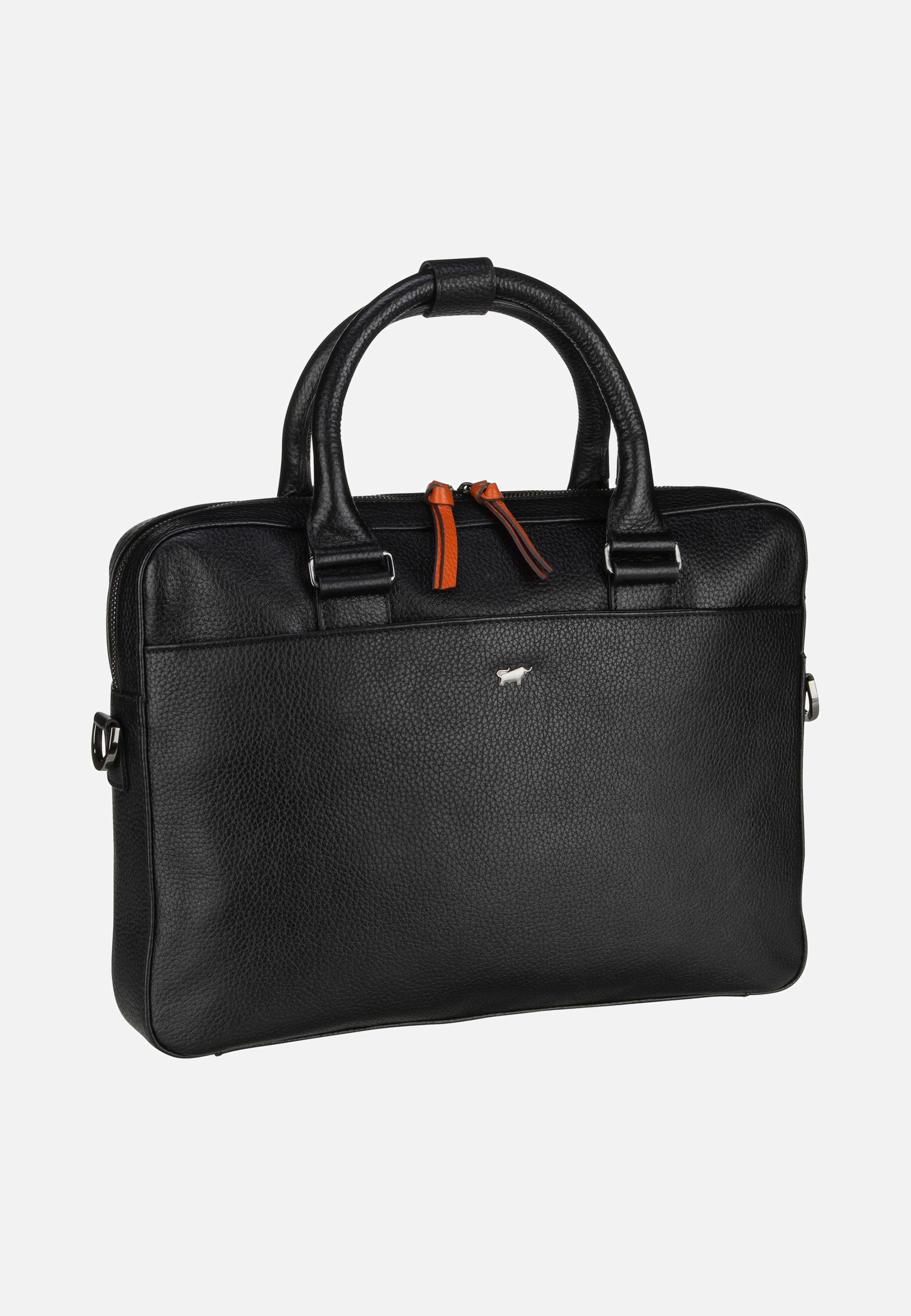 Braun Büffel Novara 26365 Schwarz Briefcase