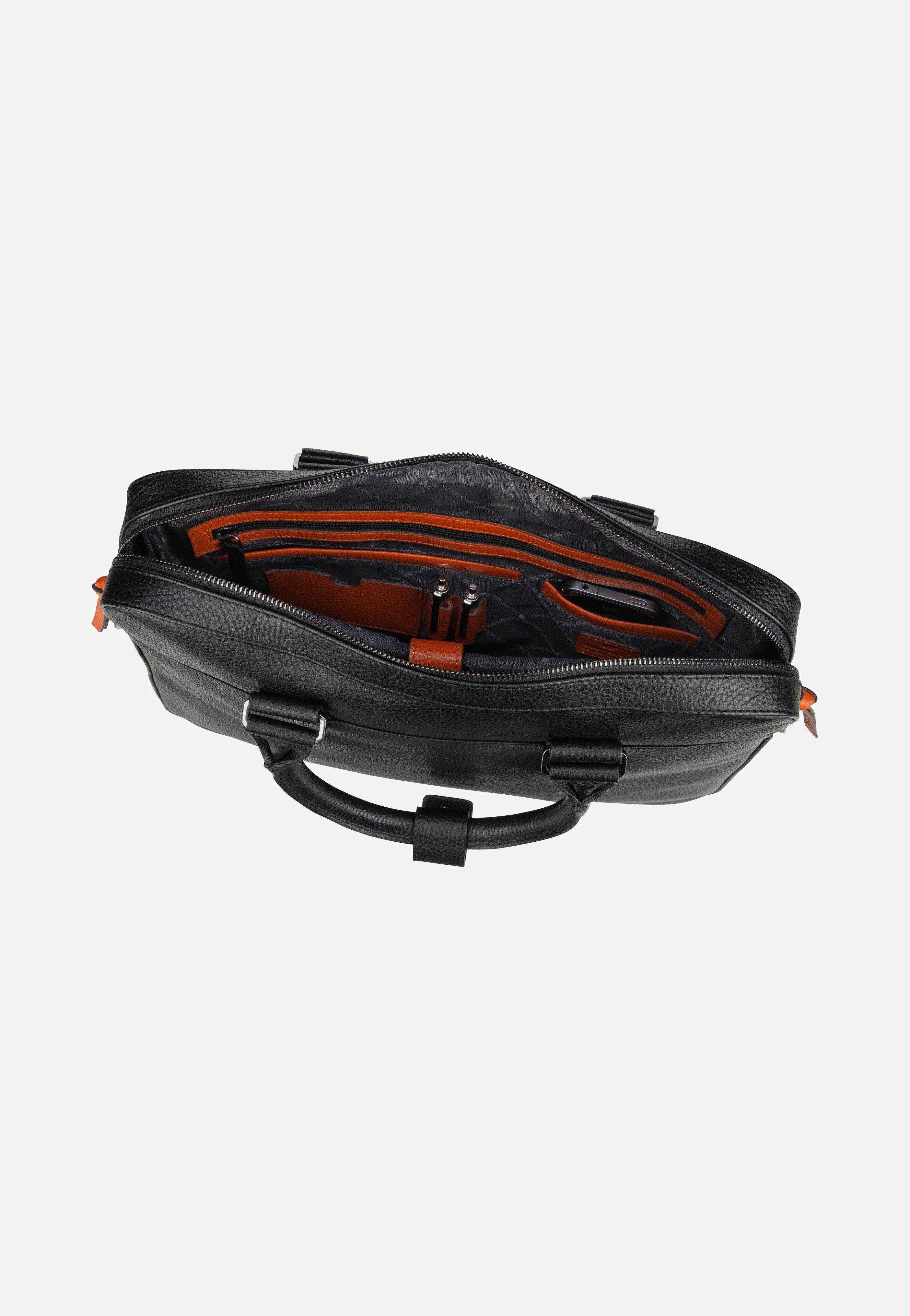 Braun Büffel Novara 26365 Schwarz Briefcase