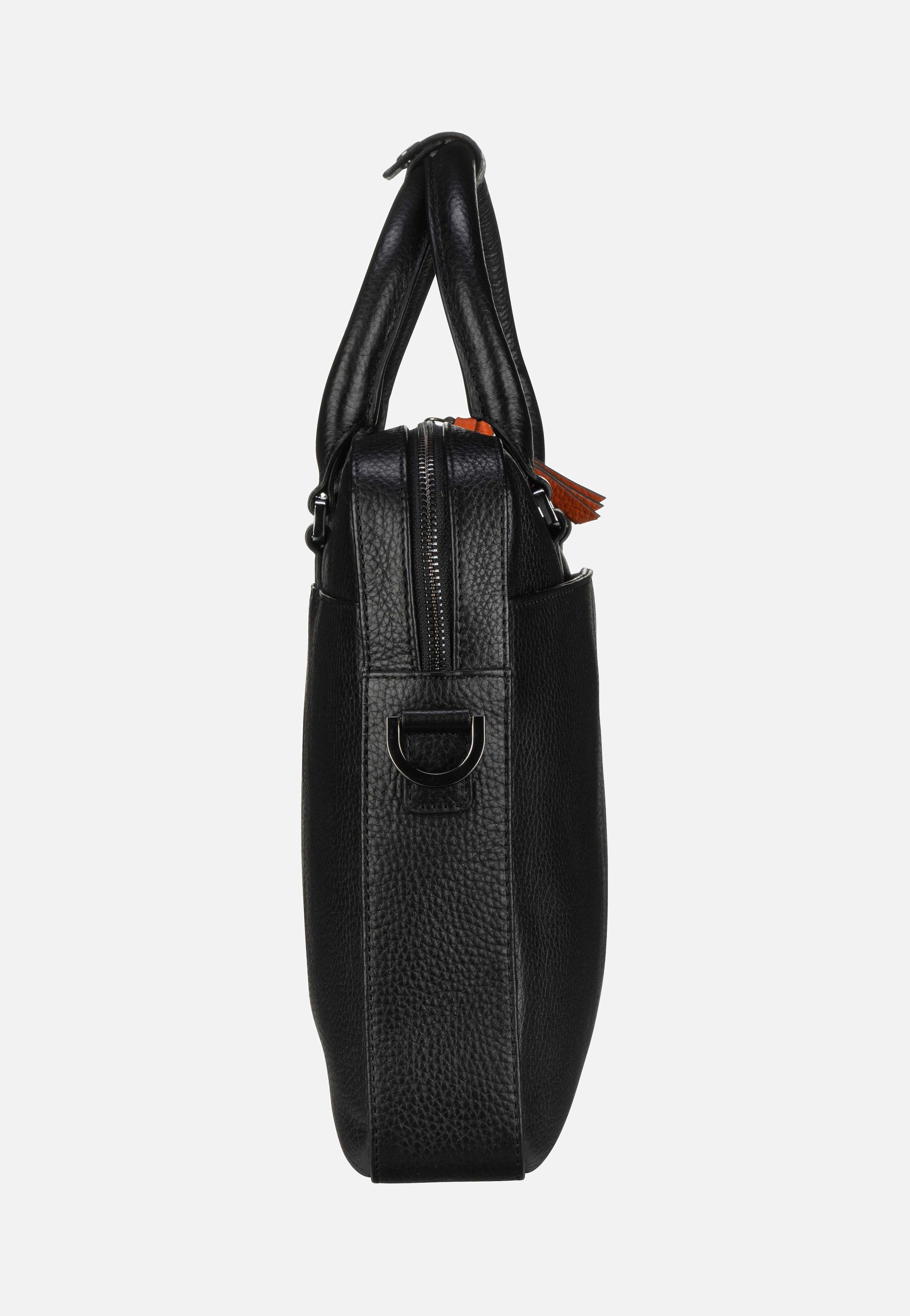 Braun Büffel Novara 26365 Schwarz Briefcase