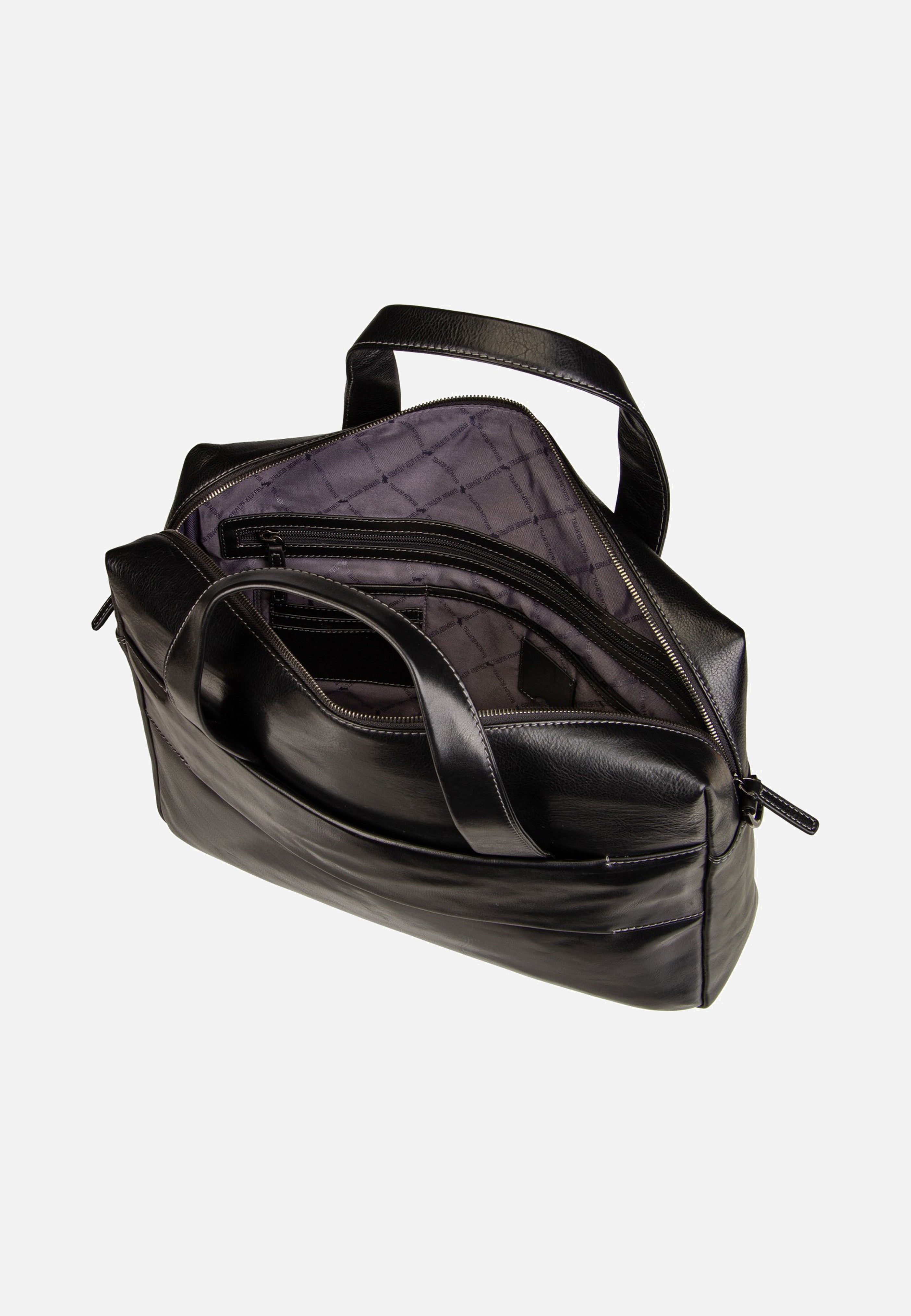 Braun Büffel Arezzo Businesstasche Schwarz Briefcase