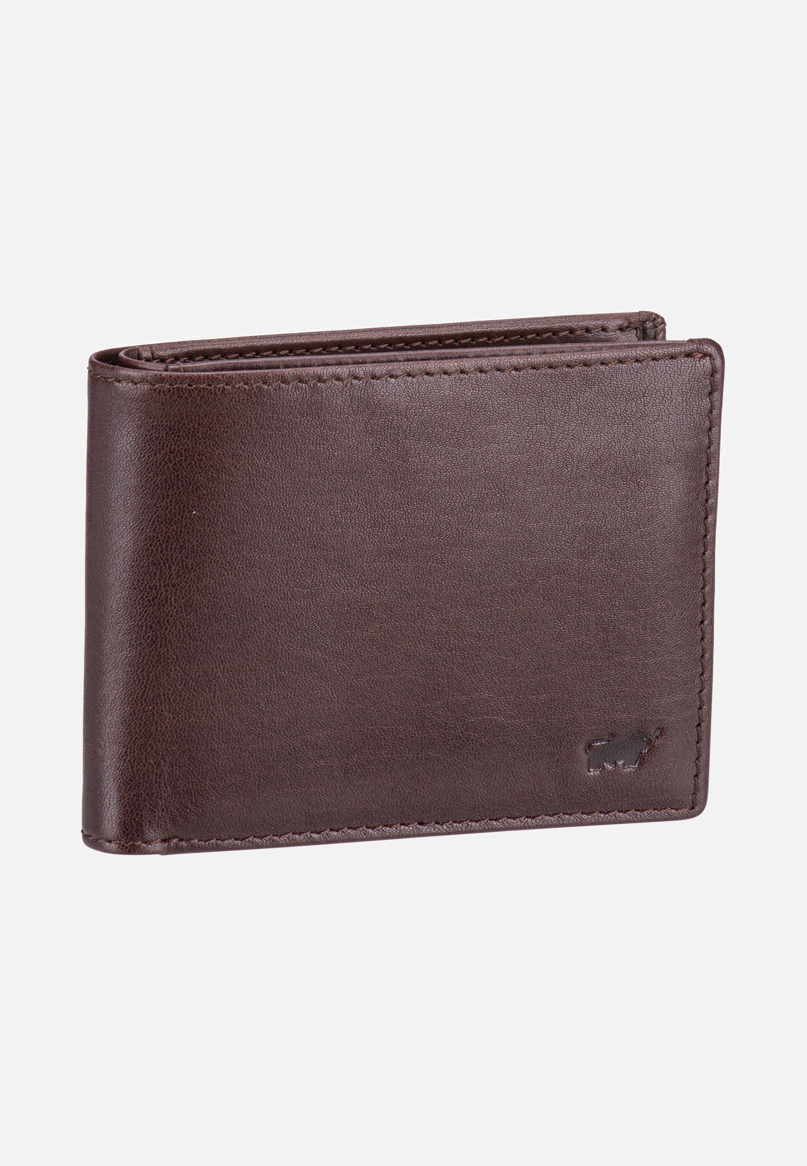 Braun Büffel Arezzo RFID 4+4Cs Braun Wallet