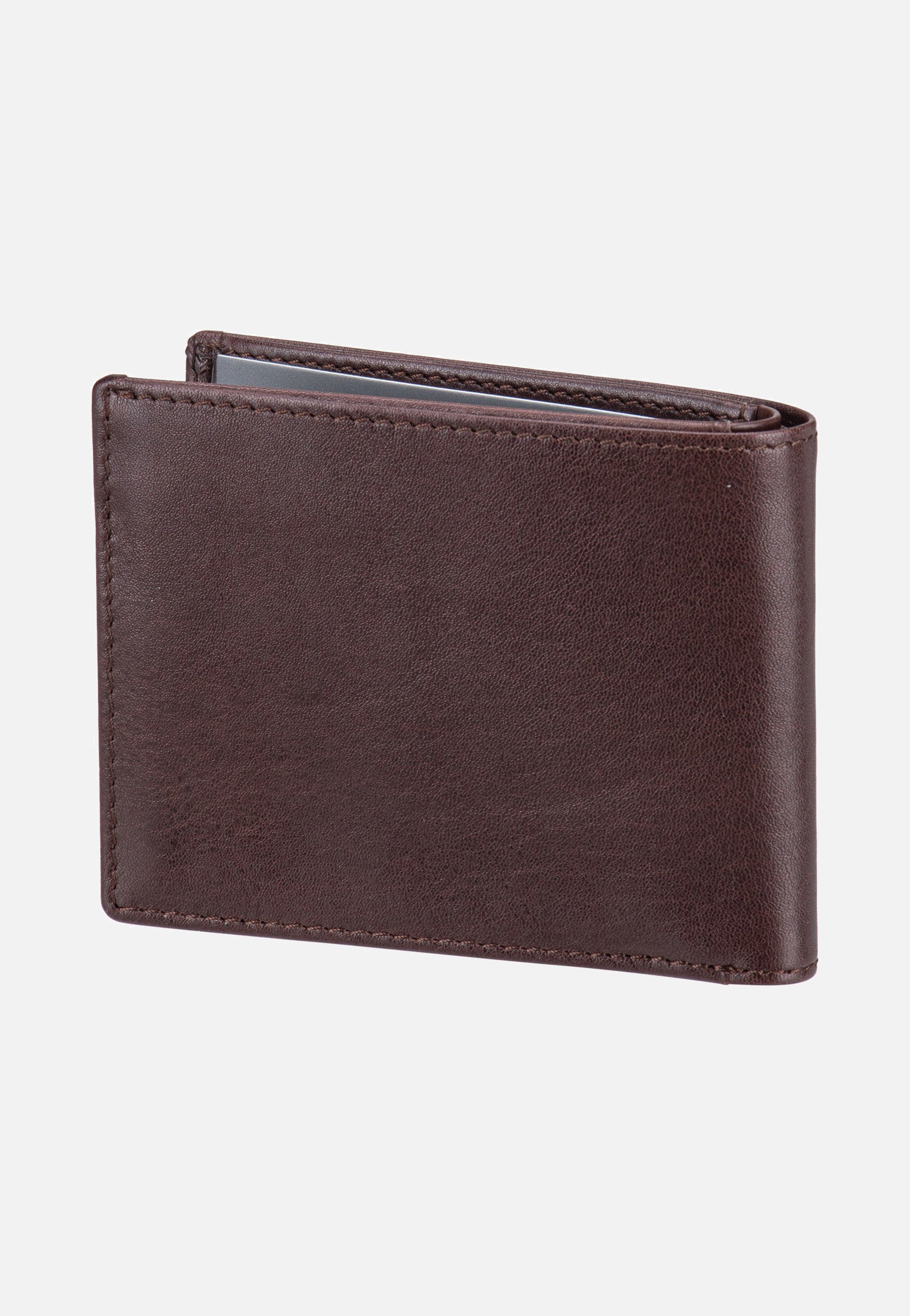 Braun Büffel Arezzo RFID 4+4Cs Braun Wallet