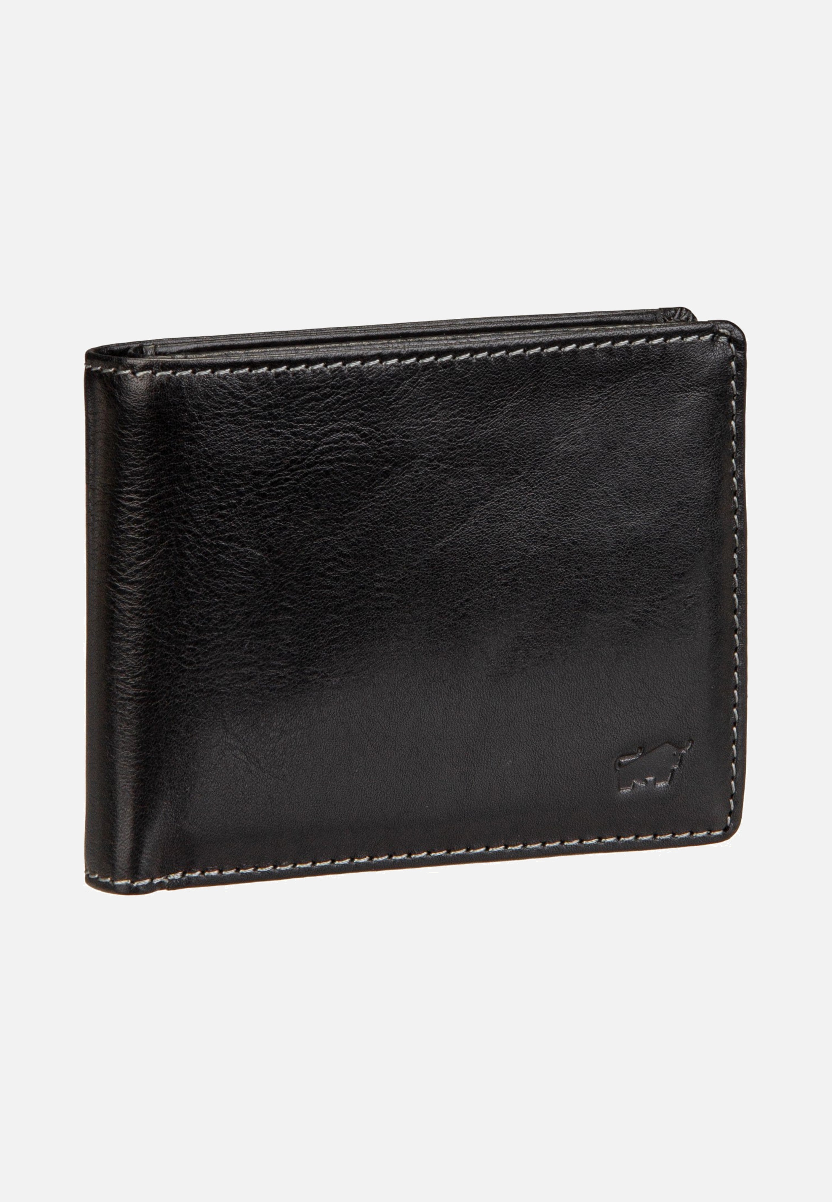 Braun Büffel Arezzo RFID 4+4Cs Schwarz Wallet