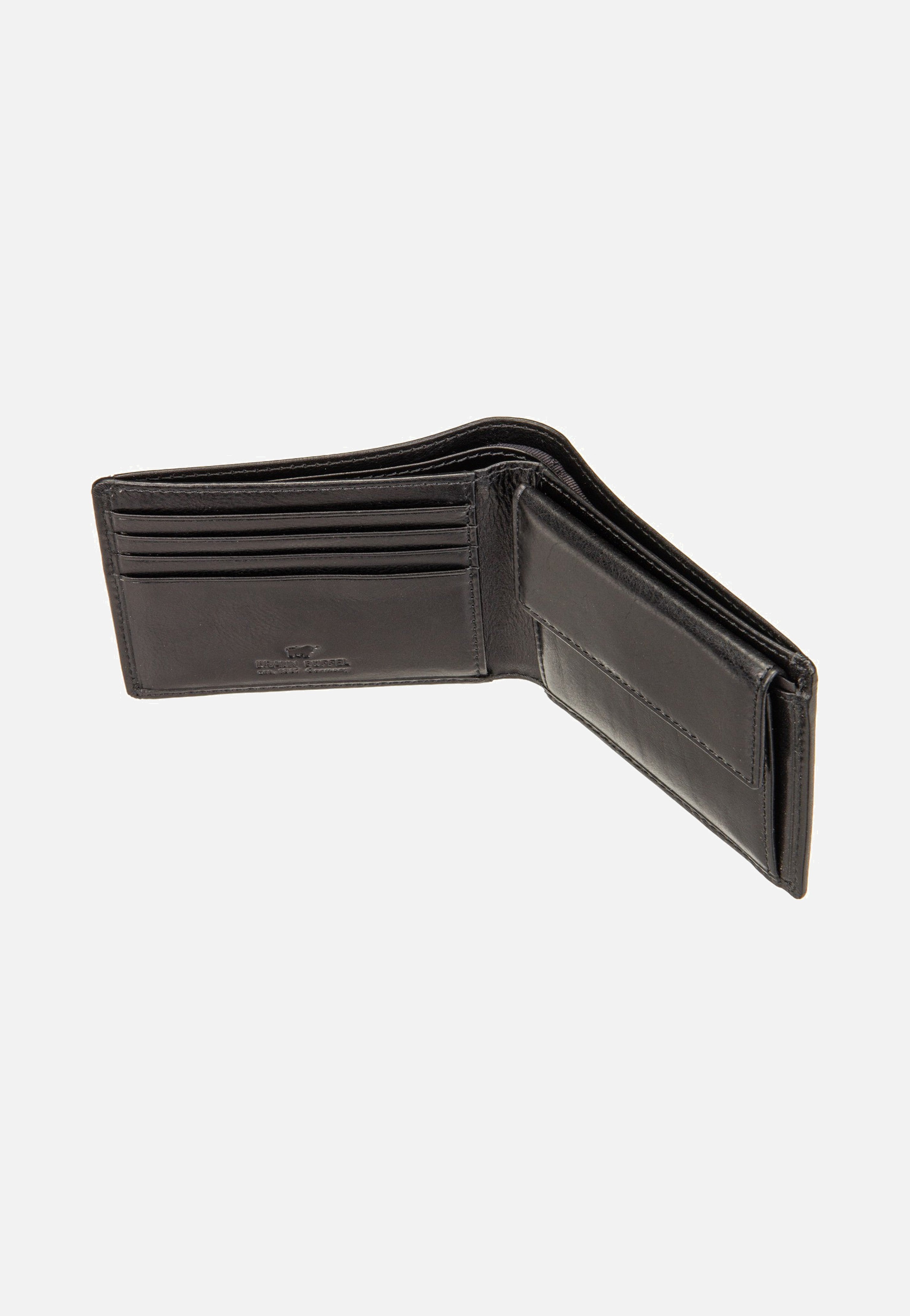 Braun Büffel Arezzo RFID 4+4Cs Schwarz Wallet