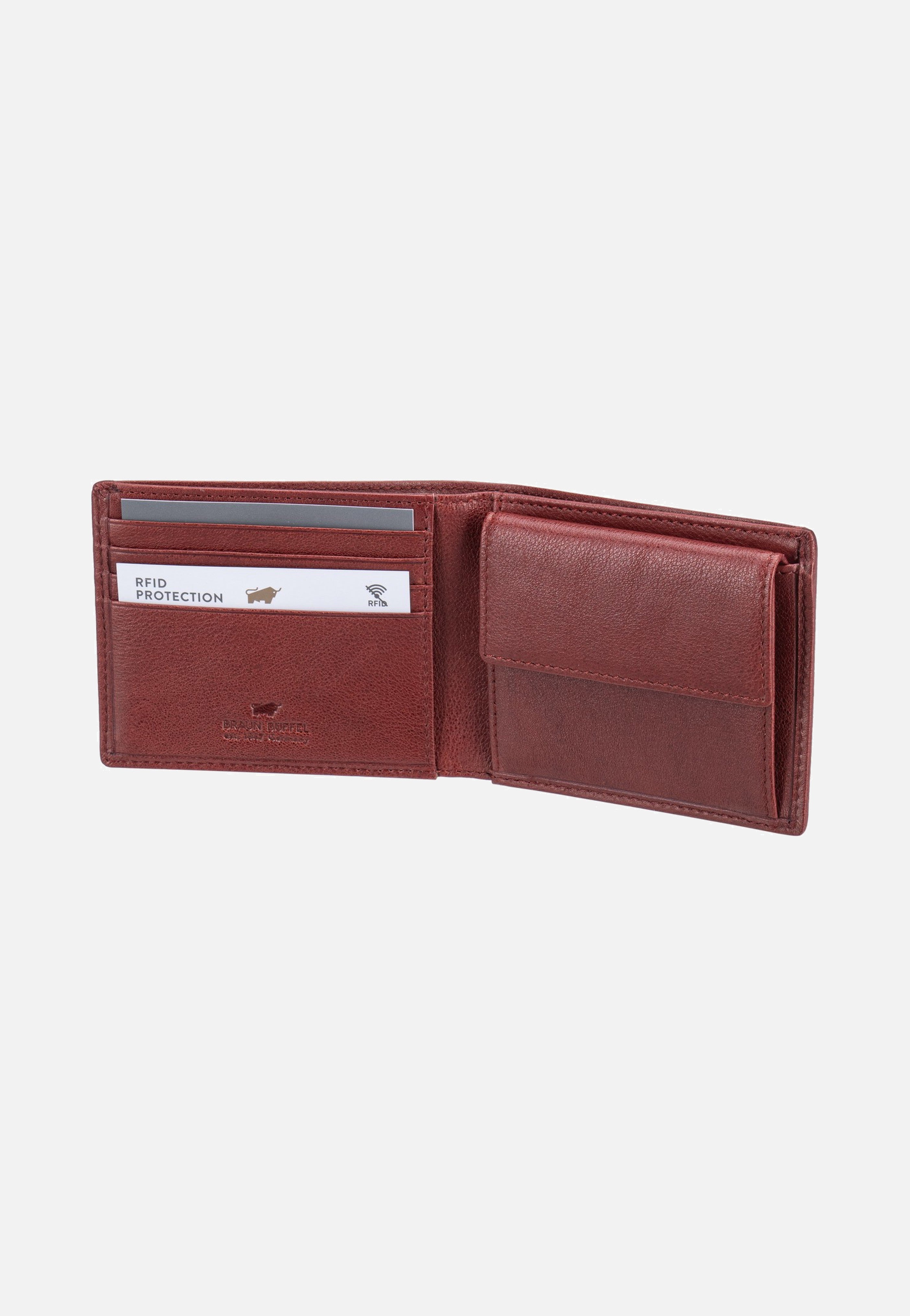 Braun Büffel Arezzo RFID 4+4Cs Tabak Wallet