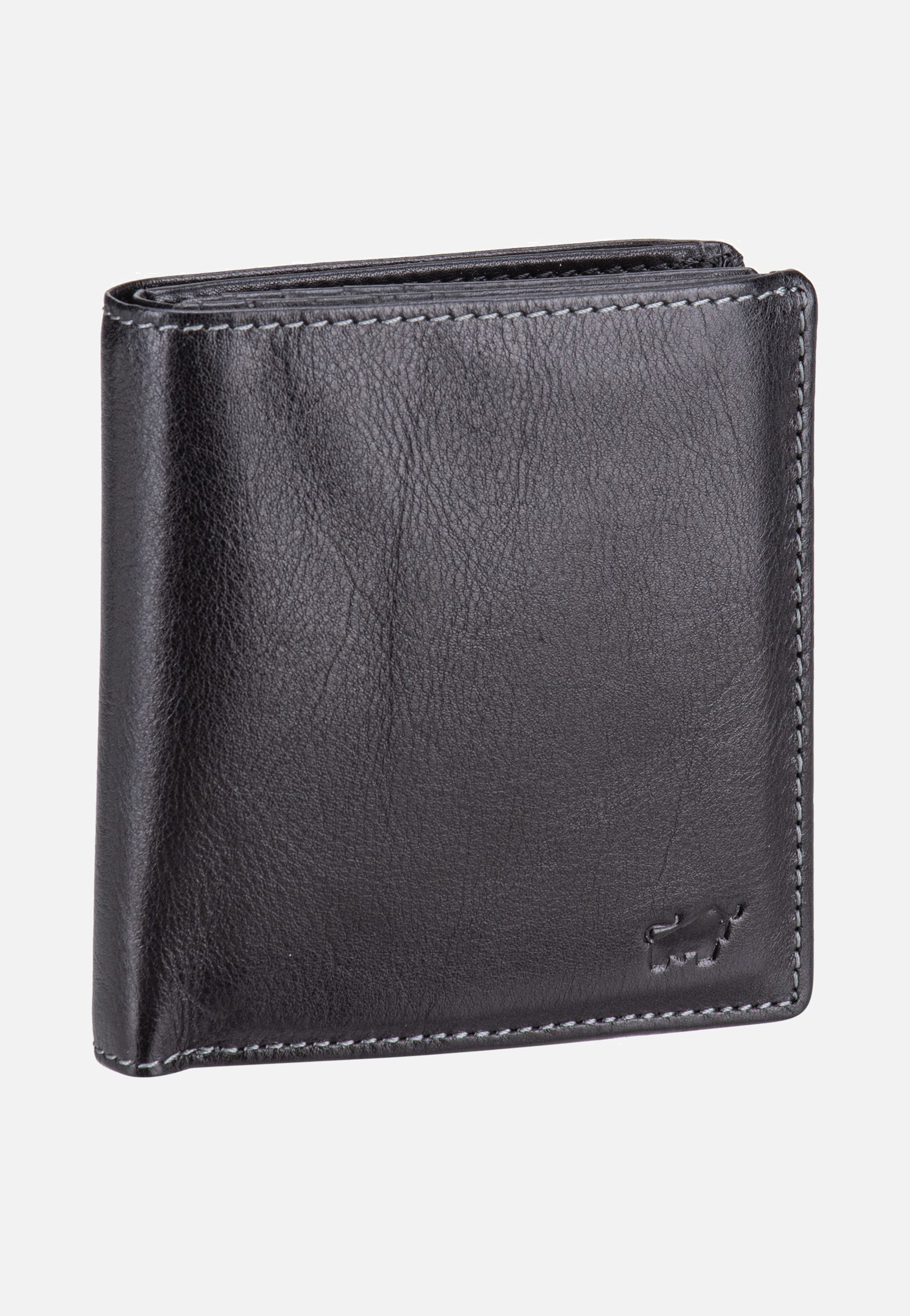 Braun Büffel Arezzo RFID Carré 8Cs Schwarz Wallet