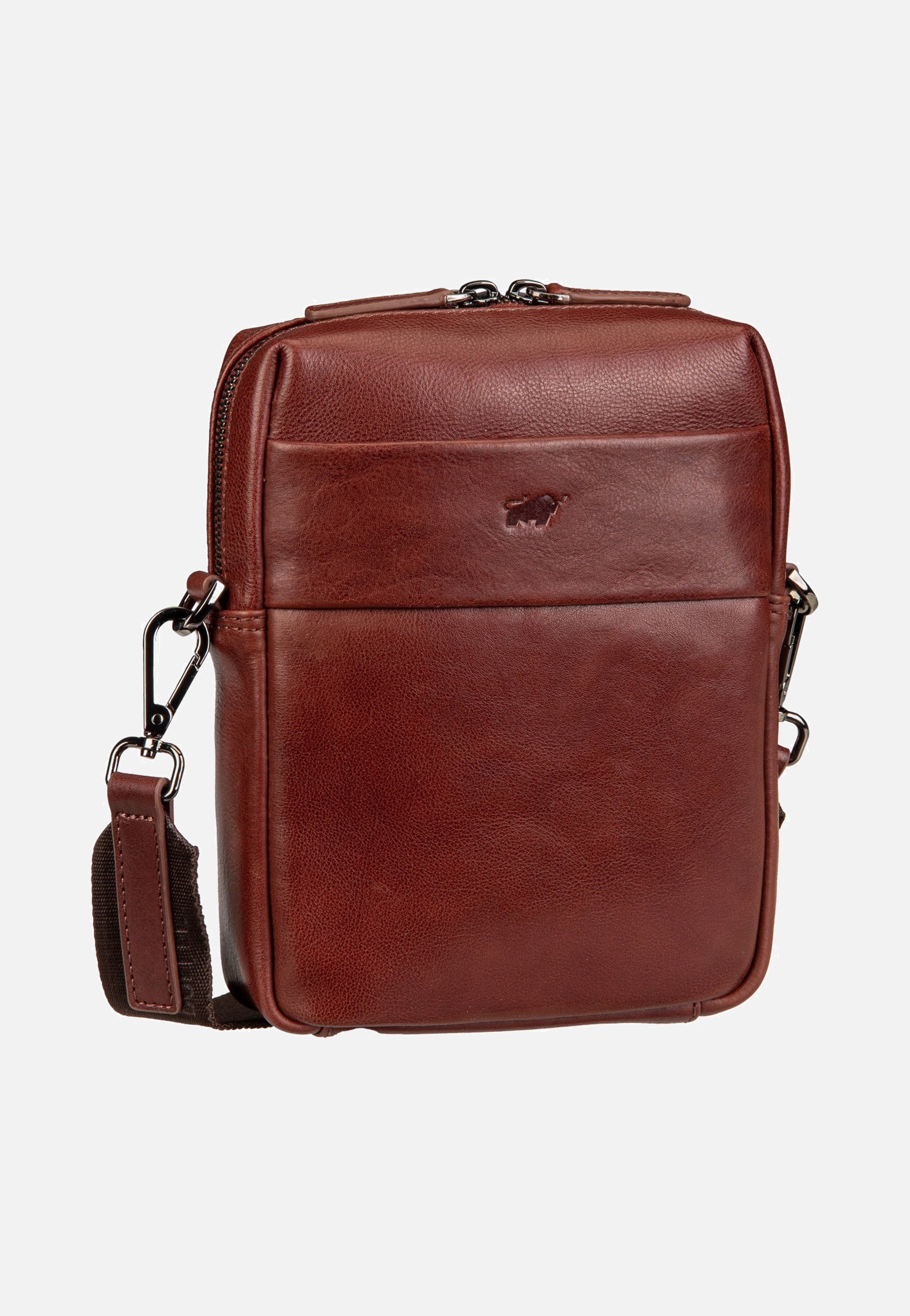Braun Büffel Arezzo Umhängetasche Tabak Shoulder Bag