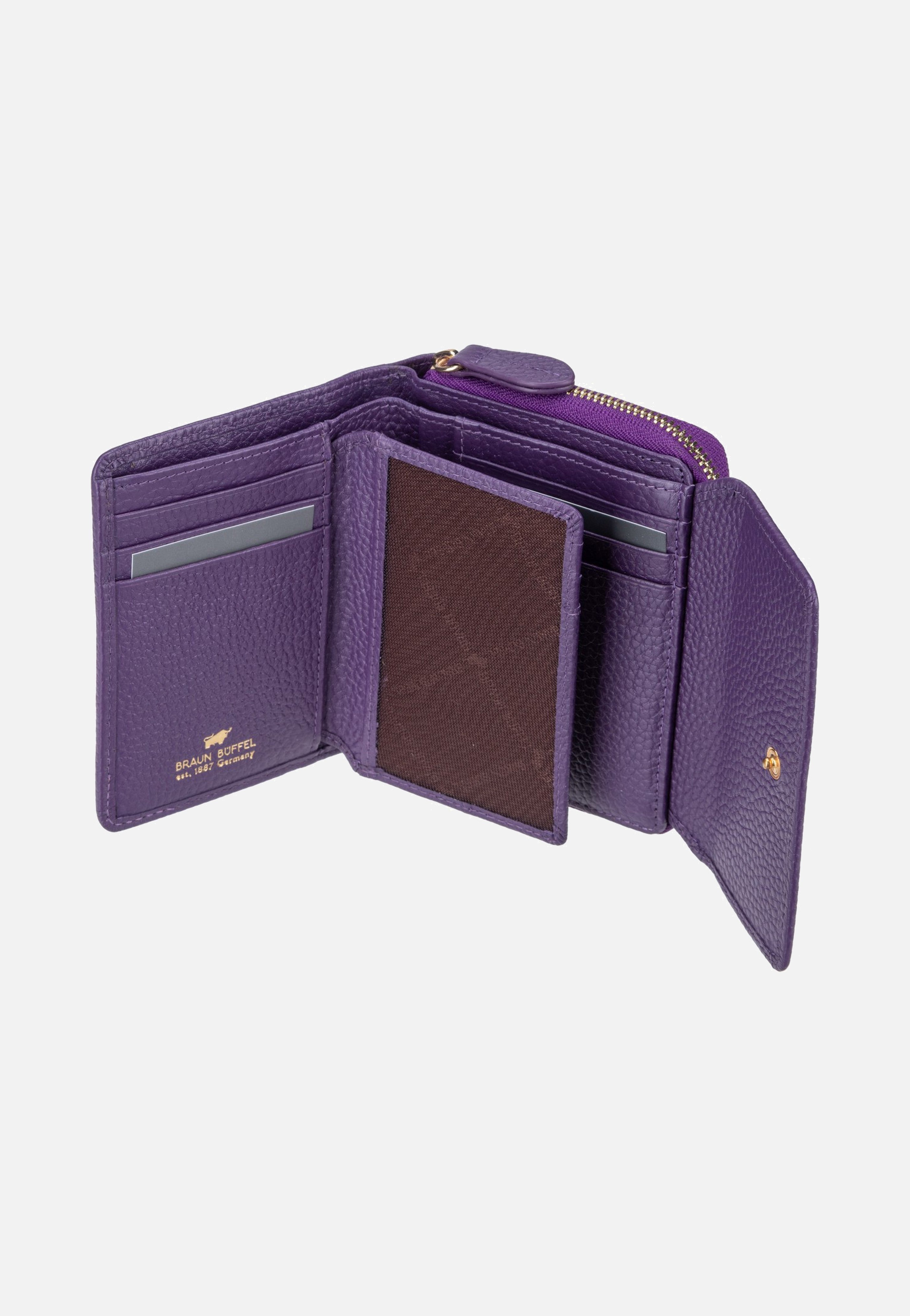 Braun Büffel Asti 50454 RV Mystery Violet Wallet