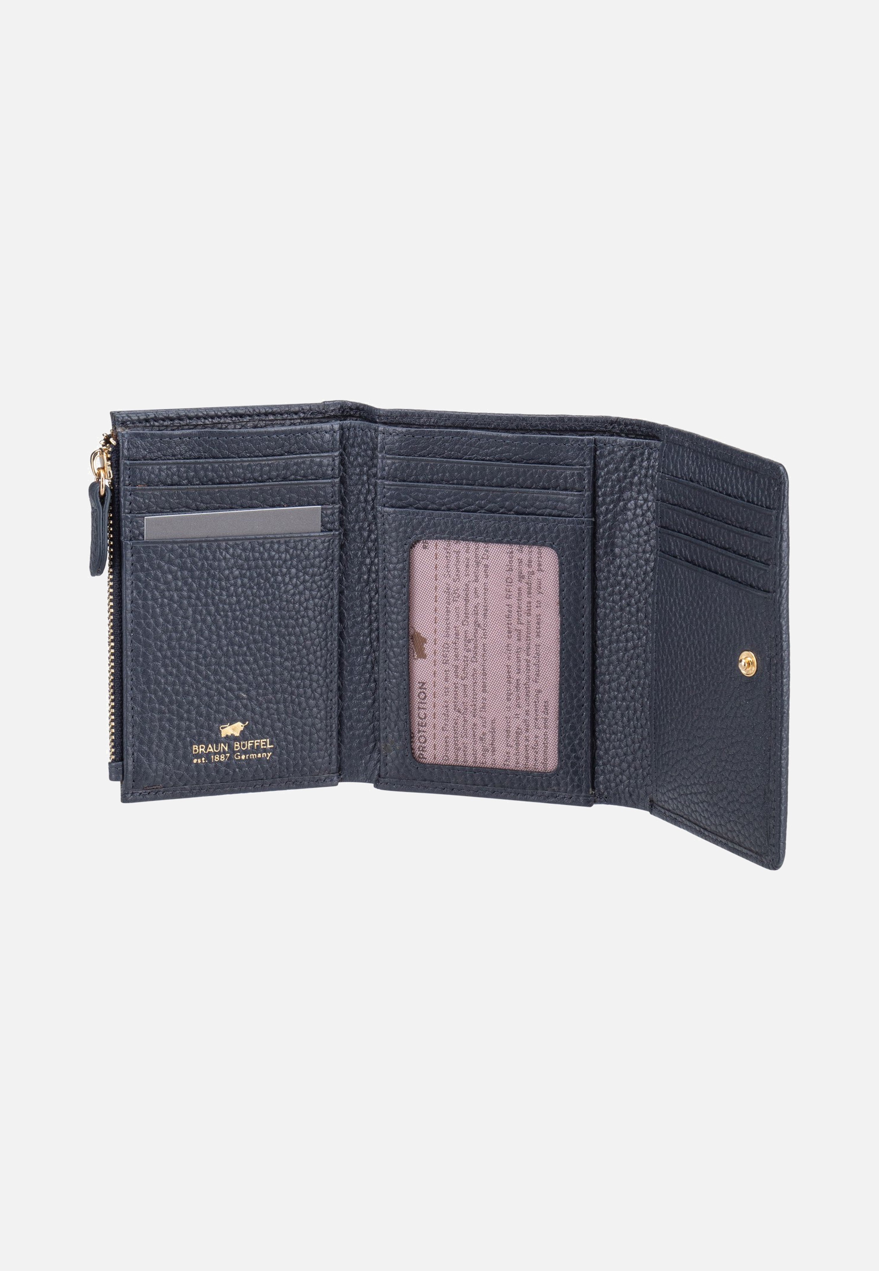 Braun Büffel Asti S 11Cs Navy Wallet
