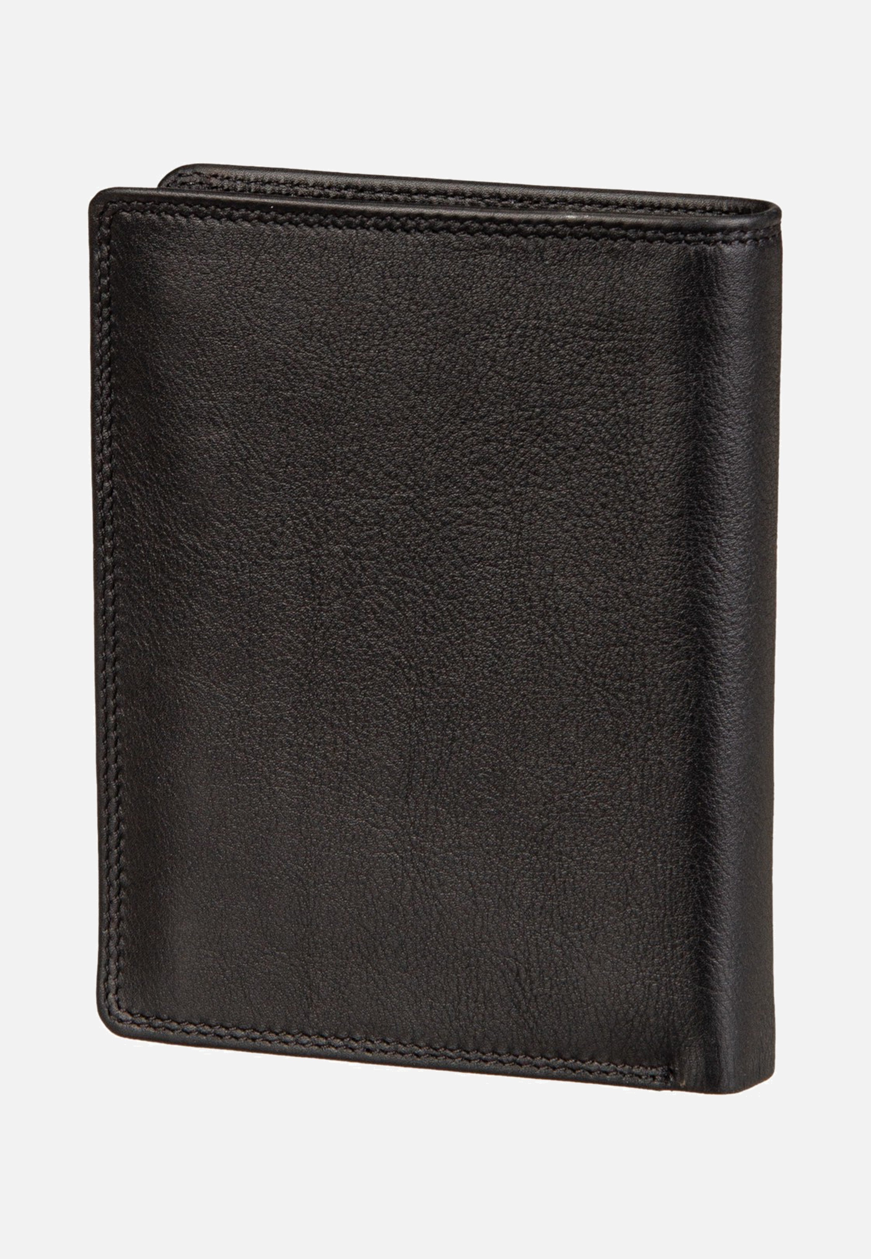Braun Büffel Golf RFID Coin Wallet H 7Cs + Loop Black Wallet