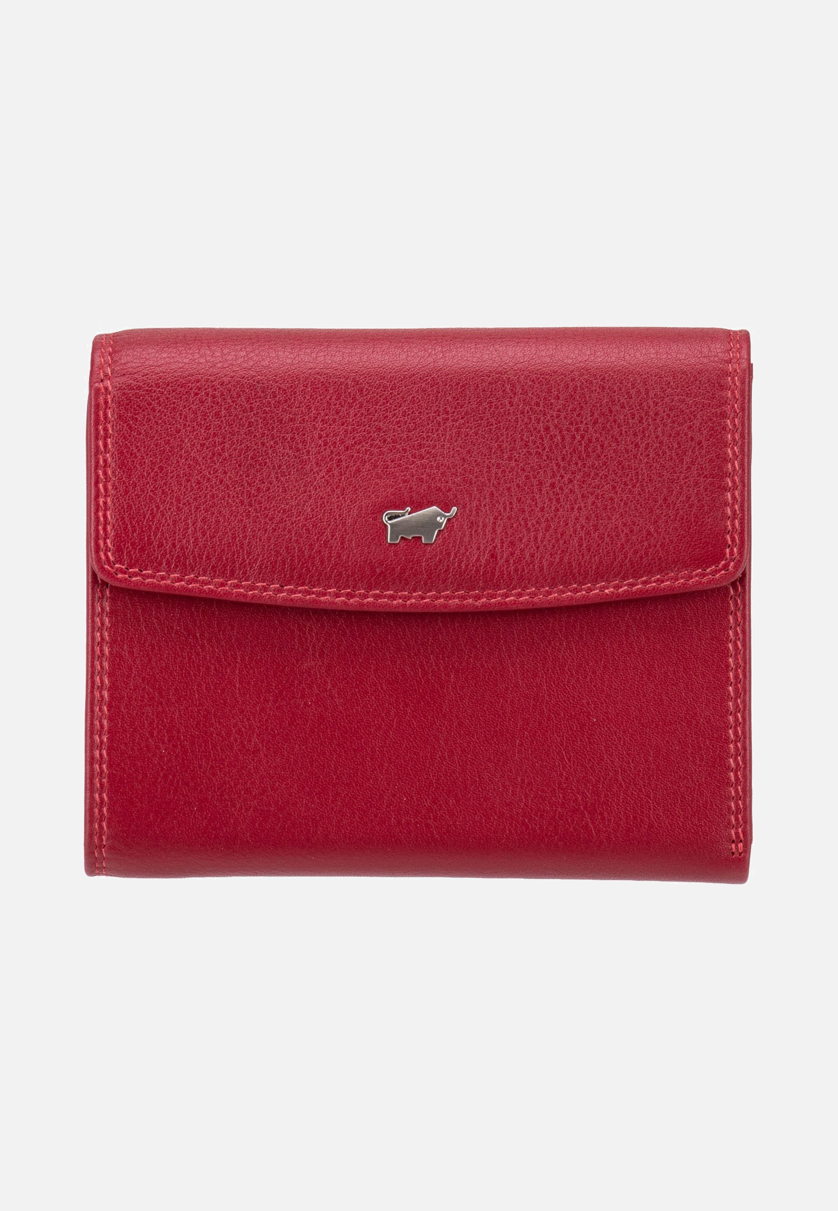 Braun Büffel Golf RFID Wallet M 8Cs Red Wallet