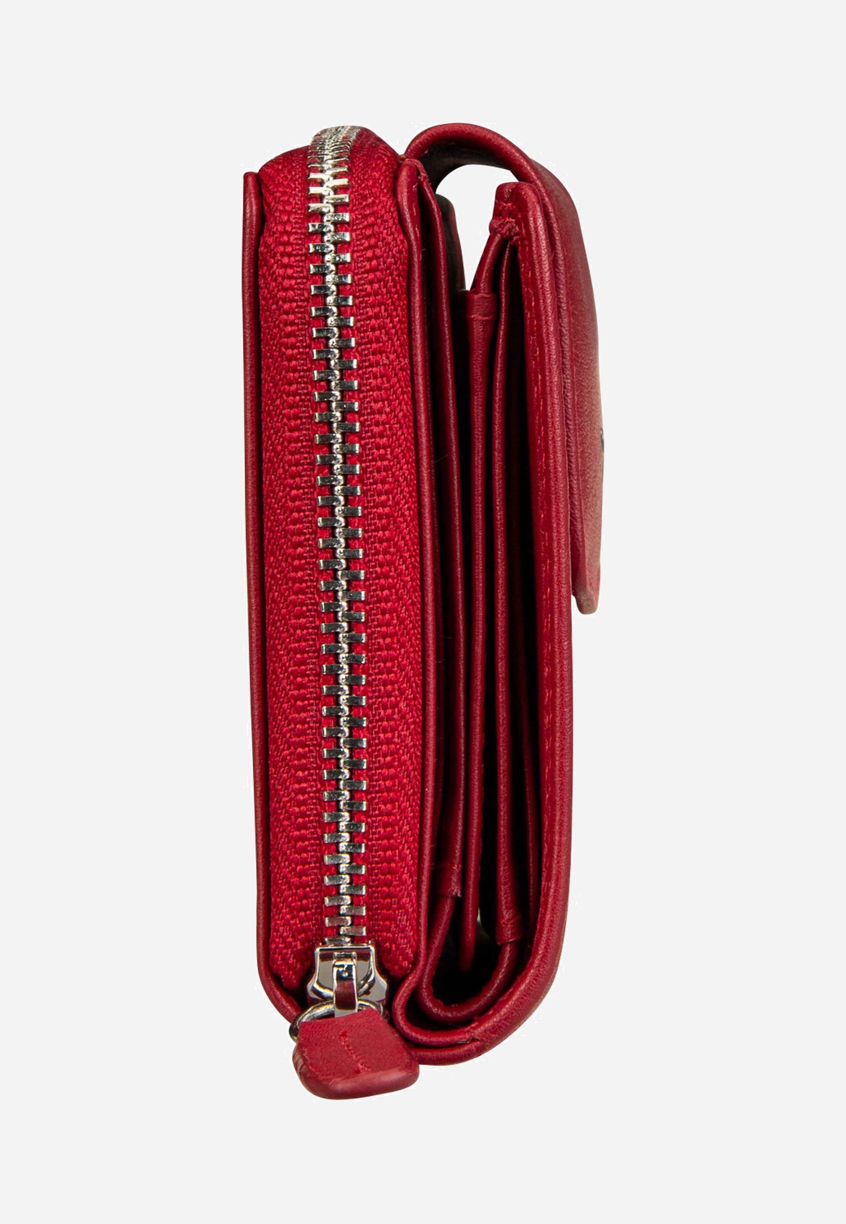 Braun Büffel - Golf RFID Zip-Wallet M 15Cs Red - Wallet | Neutral-Image