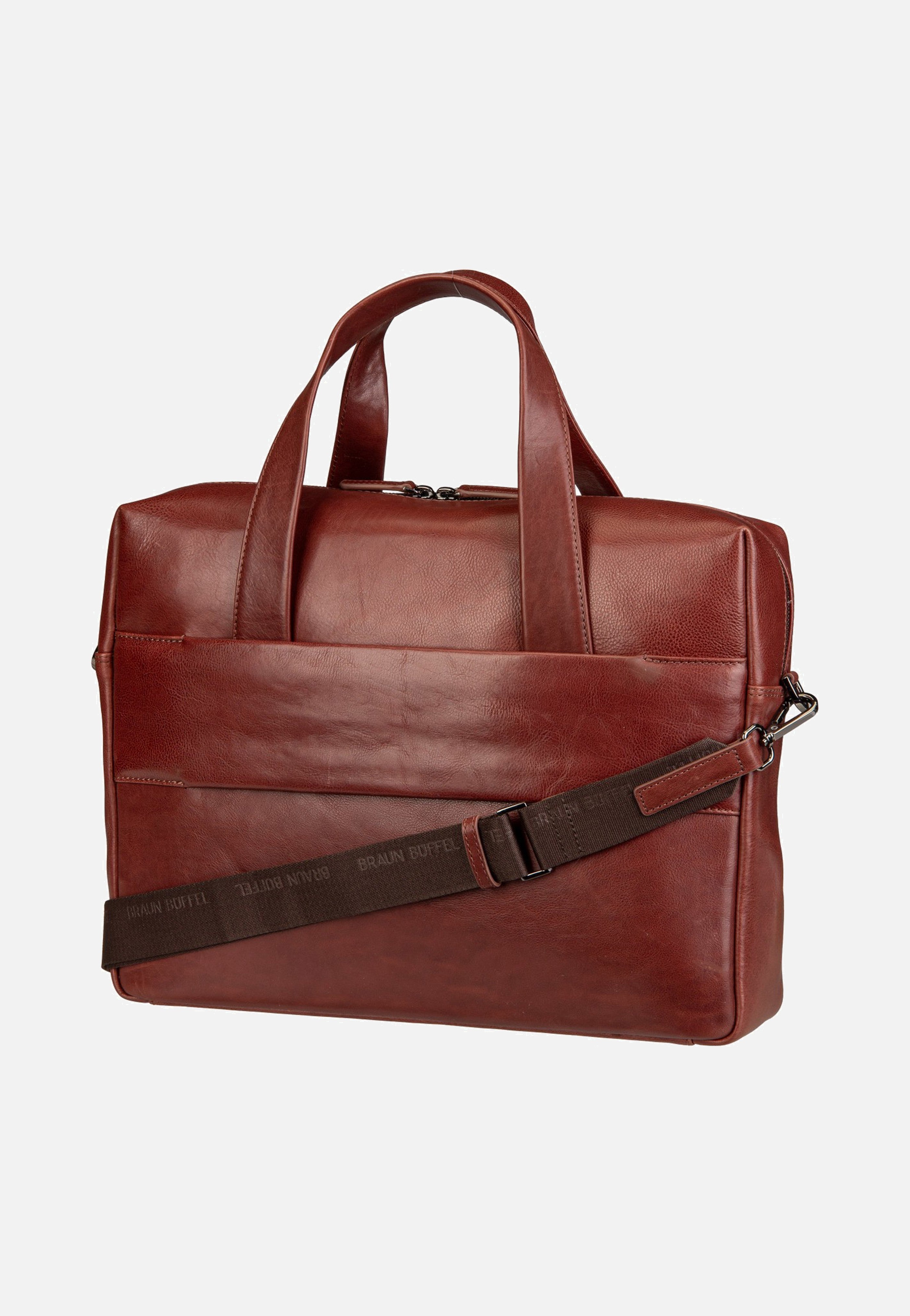 Braun Büffel Arezzo Businesstasche Tabak Briefcase