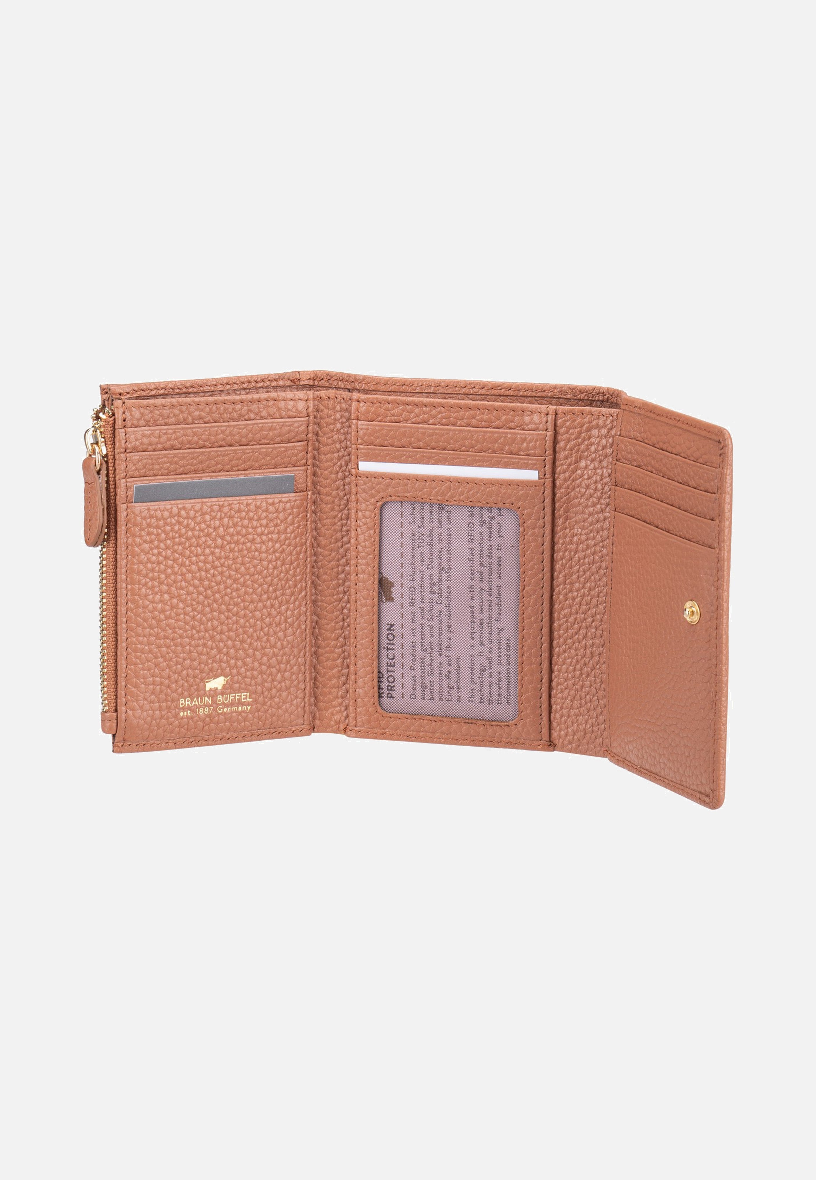 Braun Büffel Asti S 11Cs Cognac Wallet