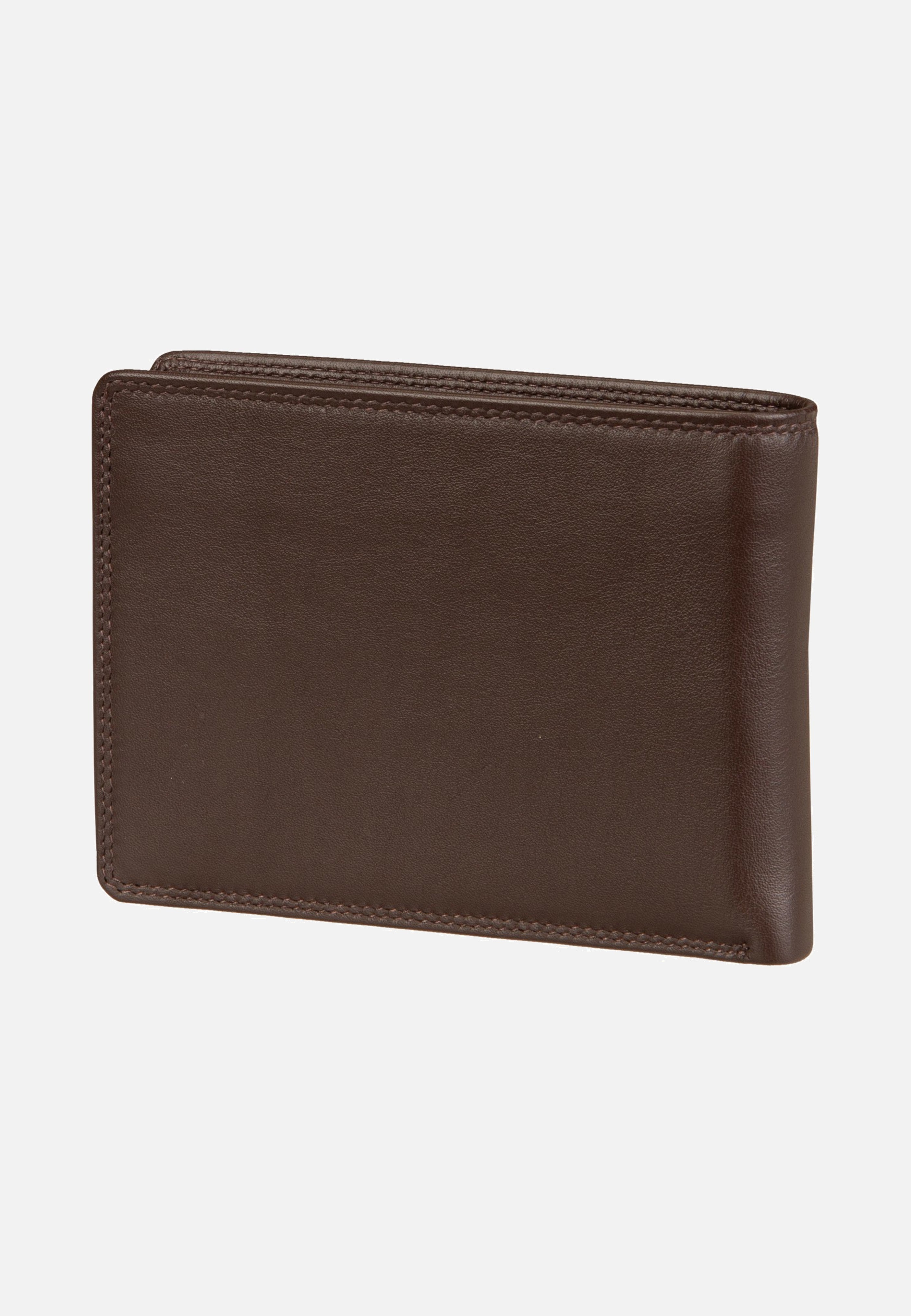 Braun Büffel Golf RFID Coin Wallet 8Cs Braun Wallet