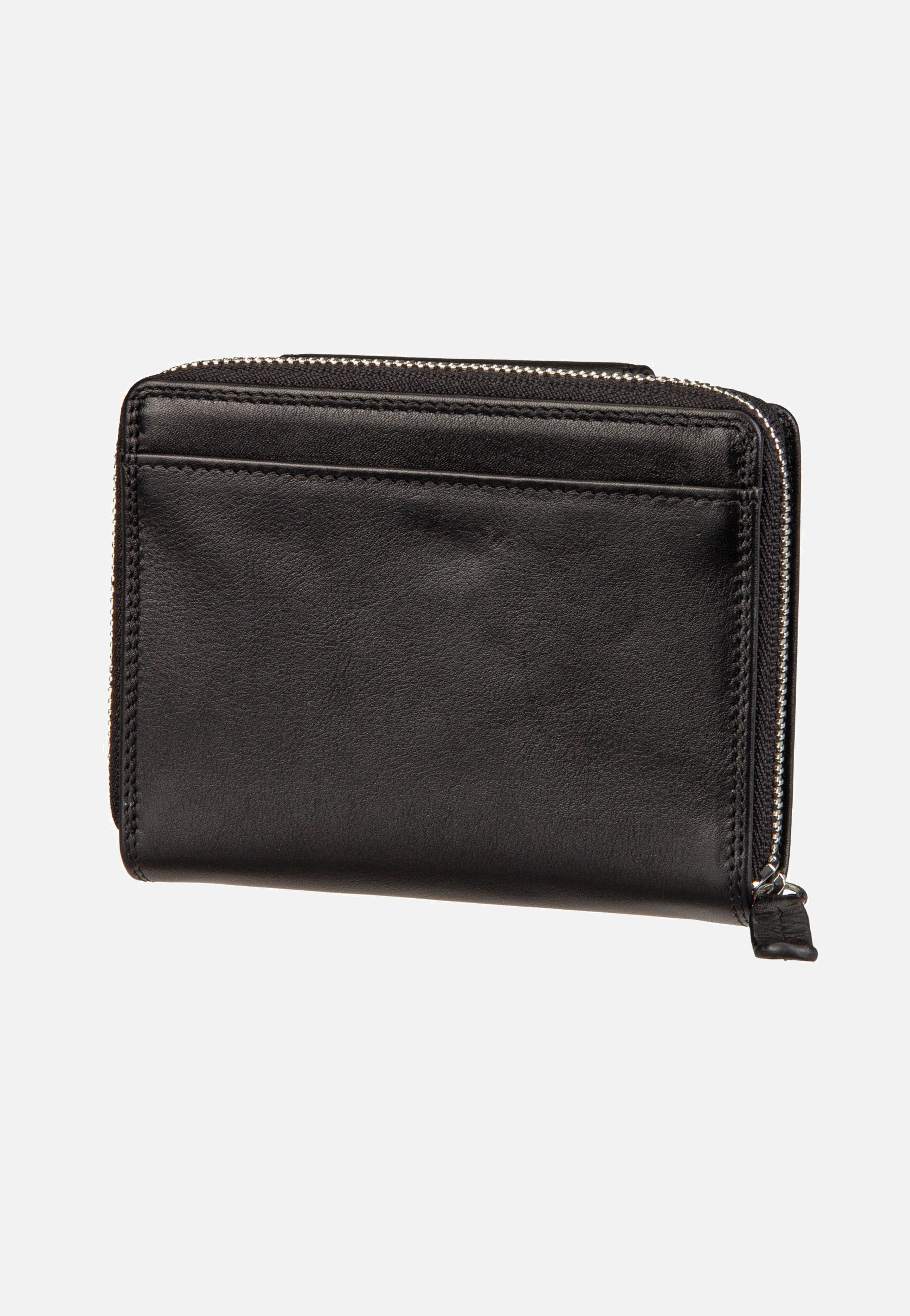 Braun Büffel Golf RFID Zip-Wallet M 12Cs Black Wallet