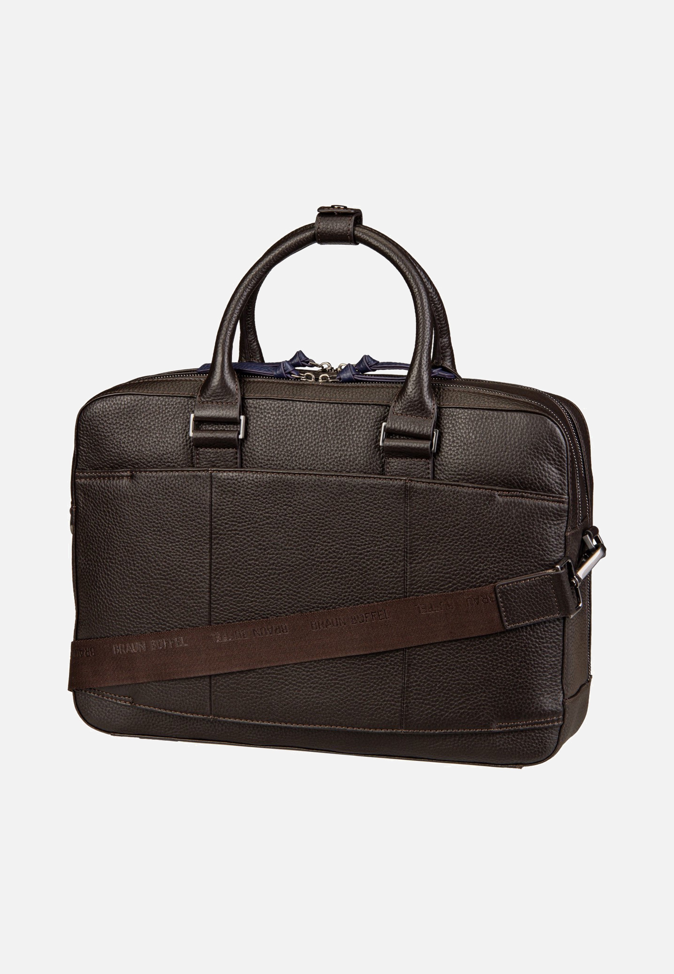 Braun Büffel Novara Business Bag L Braun Briefcase