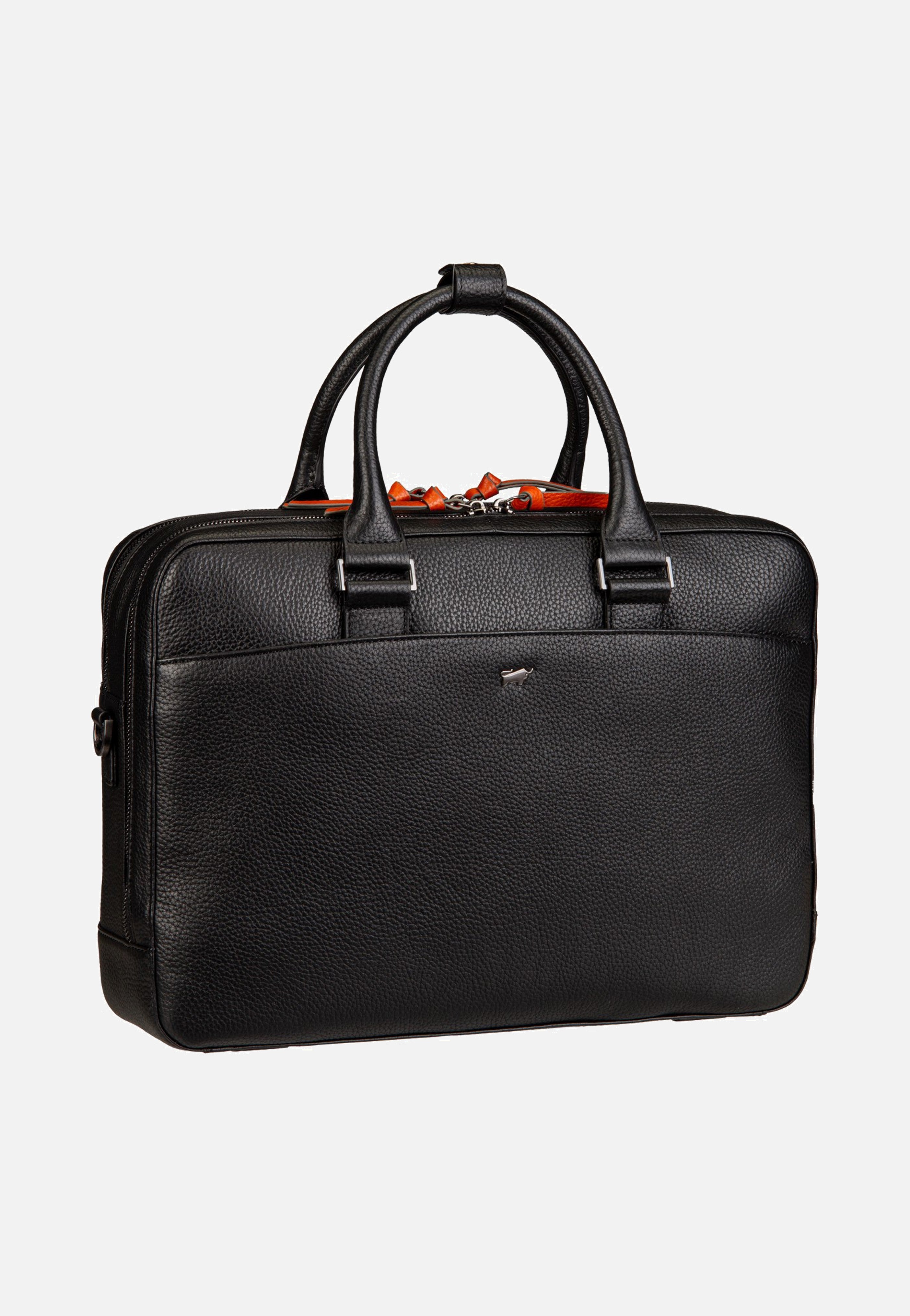 Braun Büffel Novara Business Bag L Schwarz Briefcase