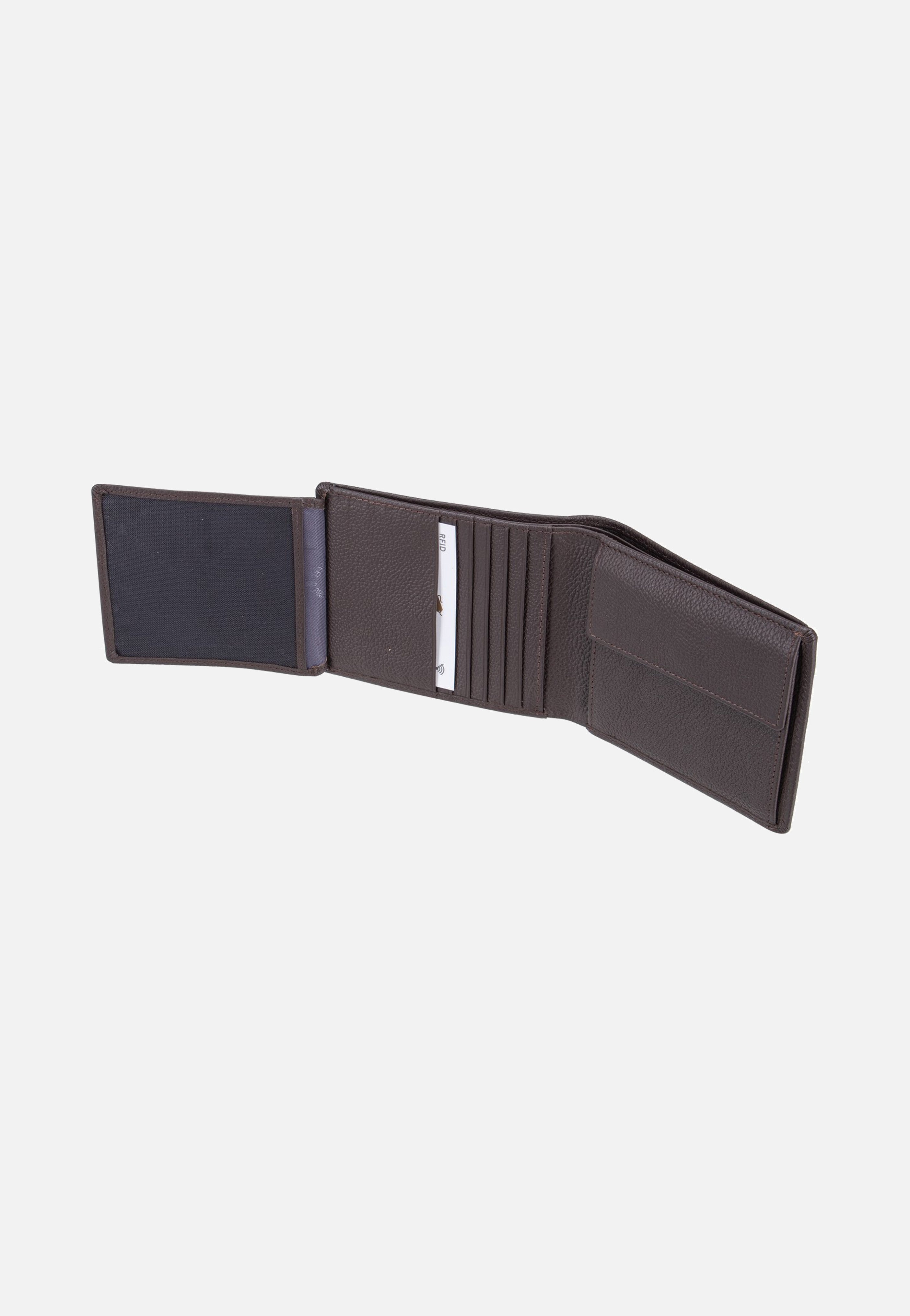 Braun Büffel Prato RFID 11CS Dunkelbraun Wallet