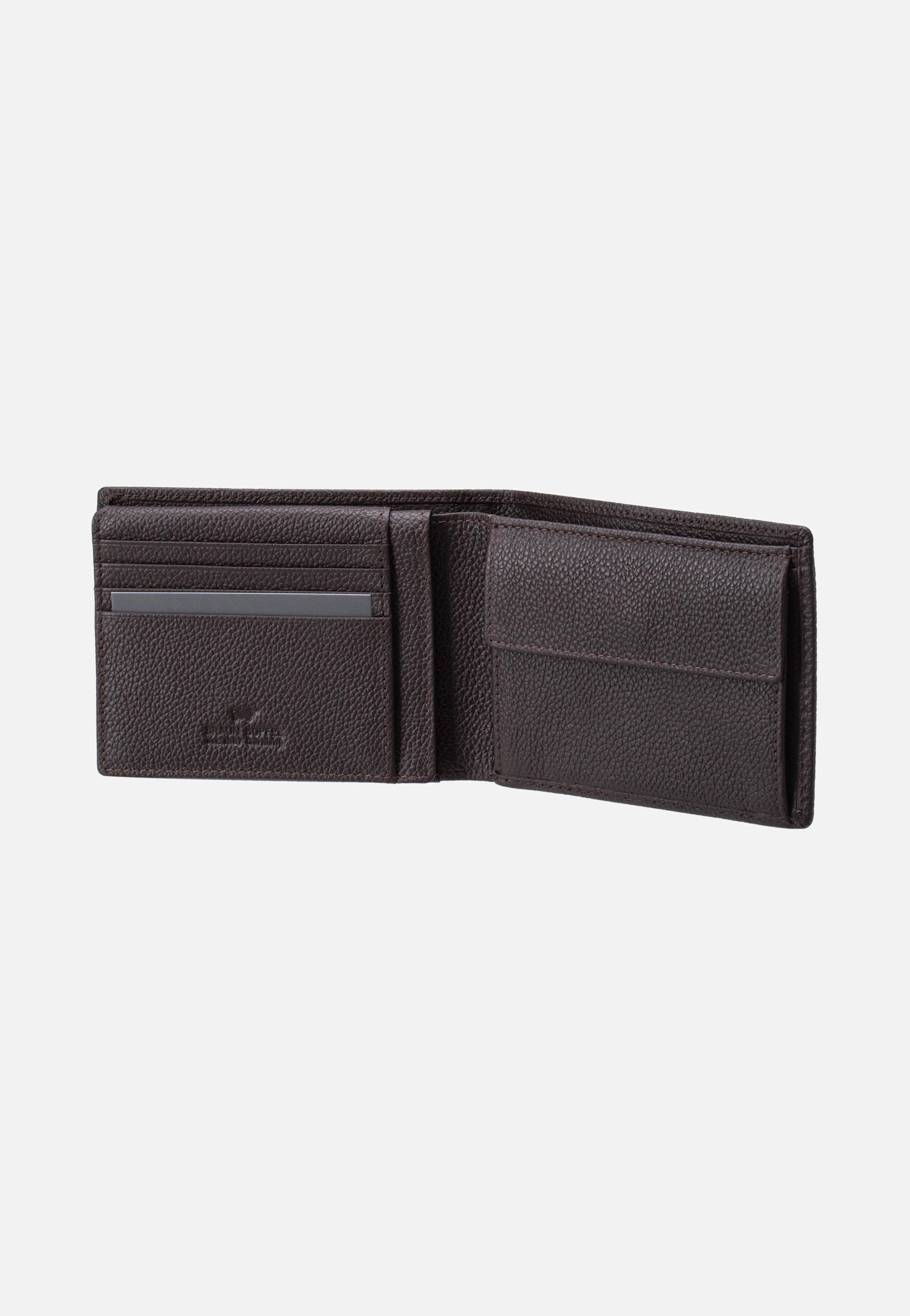 Braun Büffel Prato RFID 8CS Dunkelbraun Wallet